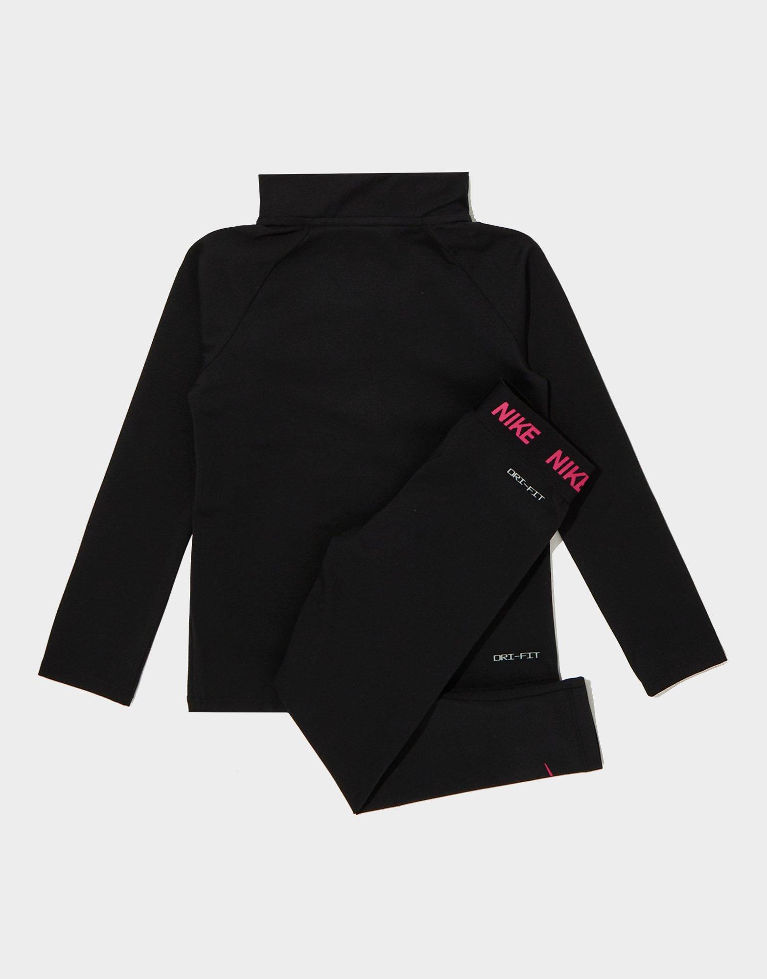 Nike Girl's Pacer 1/4 Zip Top/Leggings Set Children