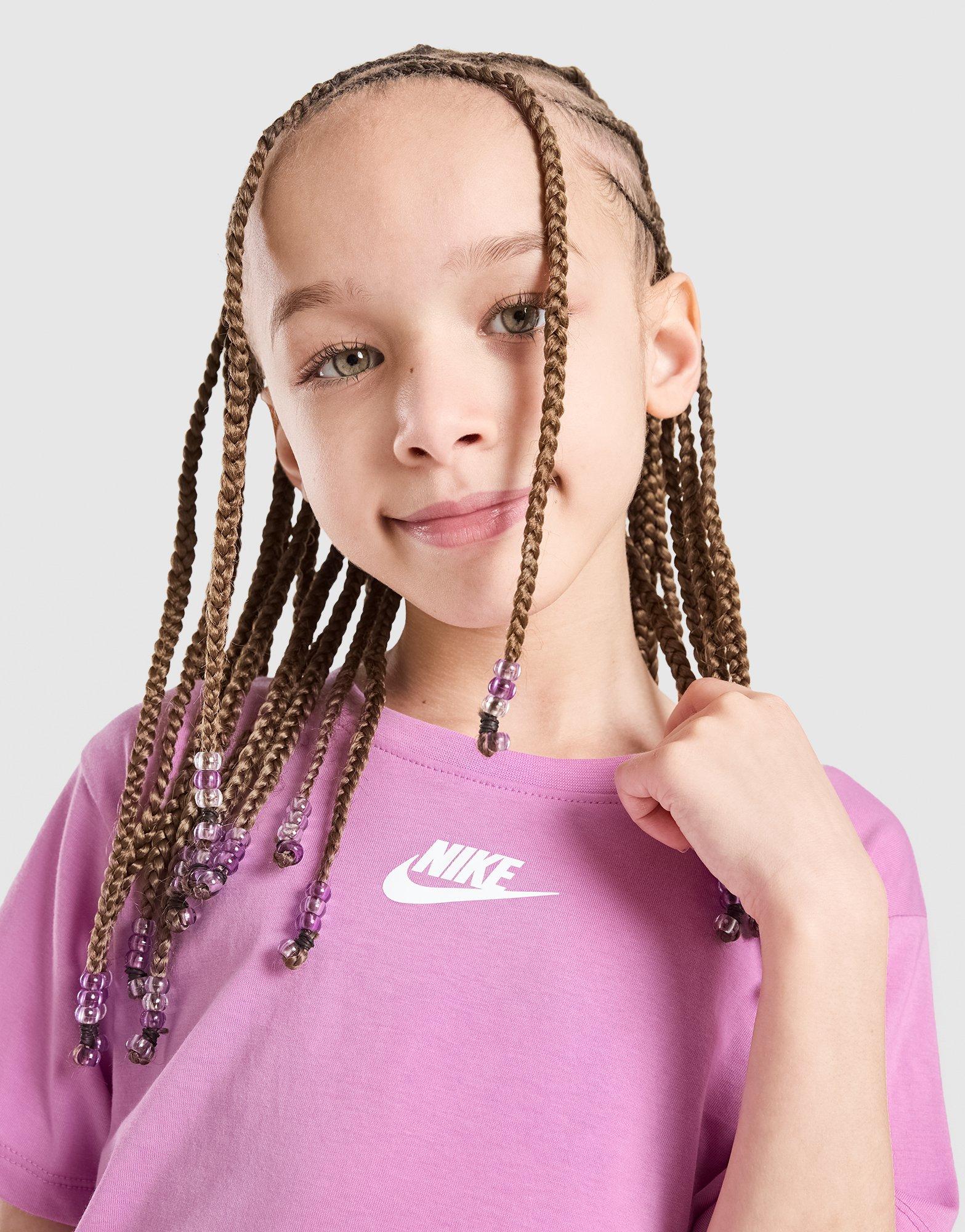 Nike Girls' Repeat T-Shirt/Shorts Set Children