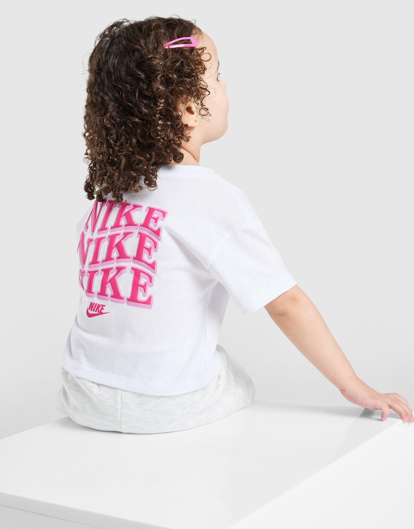 Nike Girls' Repeat T-Shirt/Shorts Set Infant