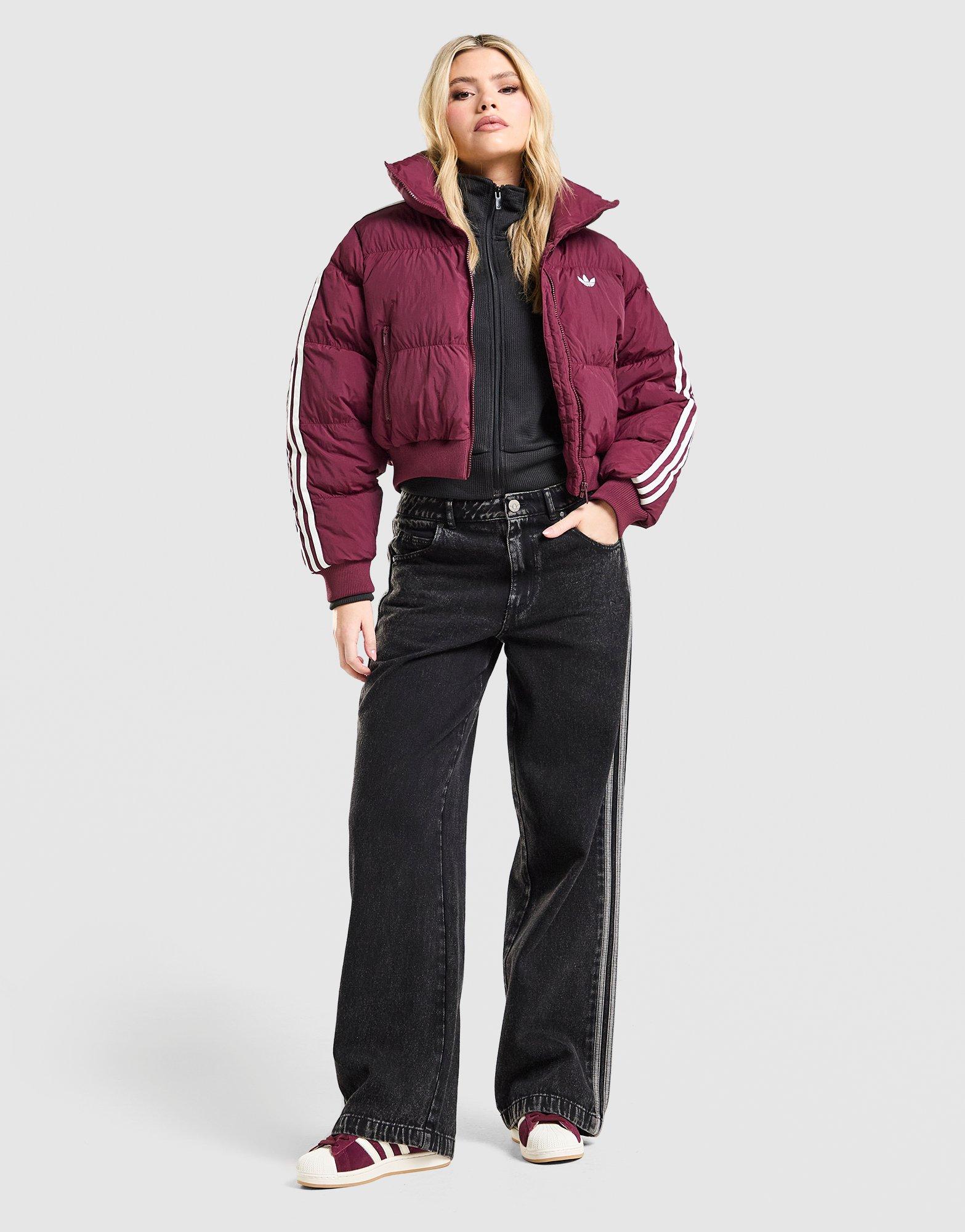 adidas Originals 3-Stripes Cropped Padded Jacket