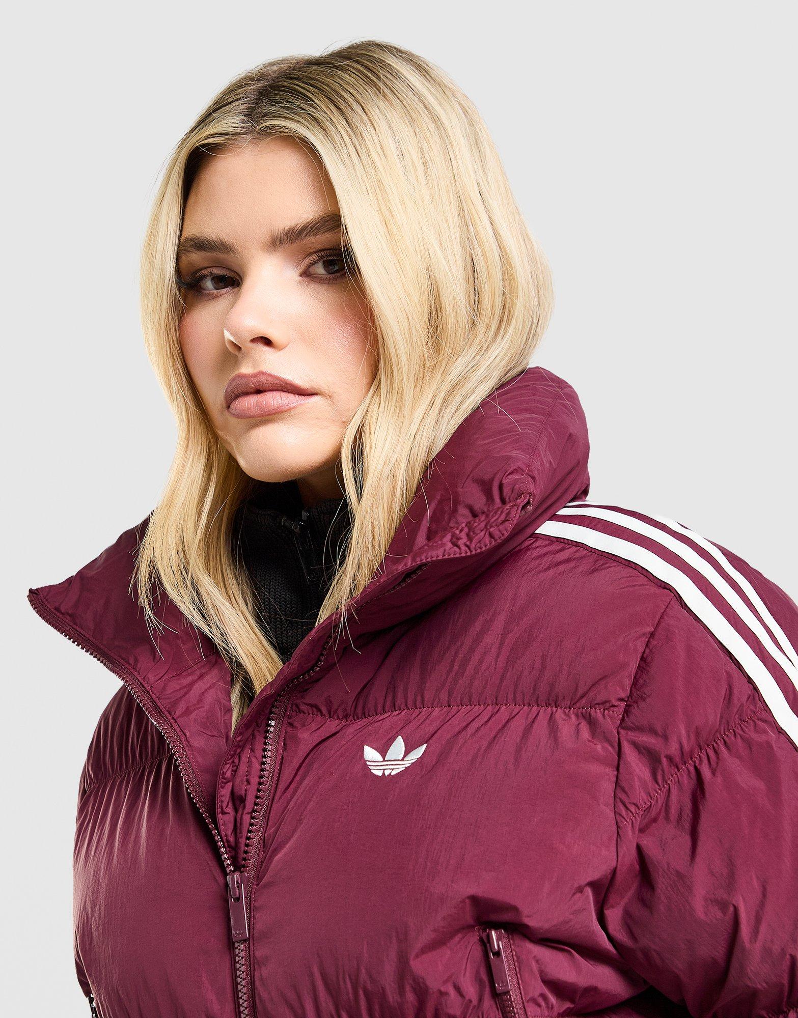 adidas Originals 3-Stripes Cropped Padded Jacket