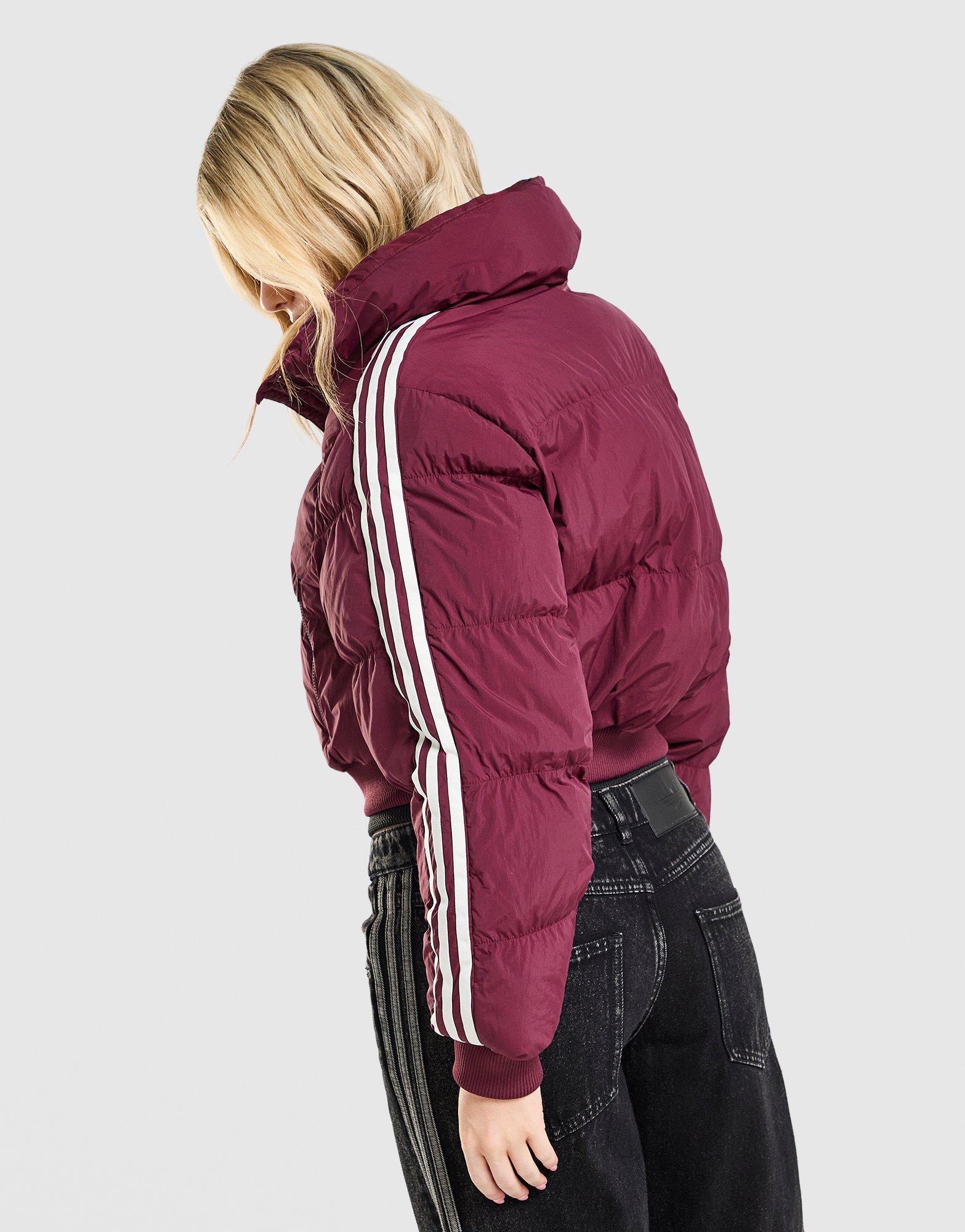adidas Originals 3-Stripes Cropped Padded Jacket