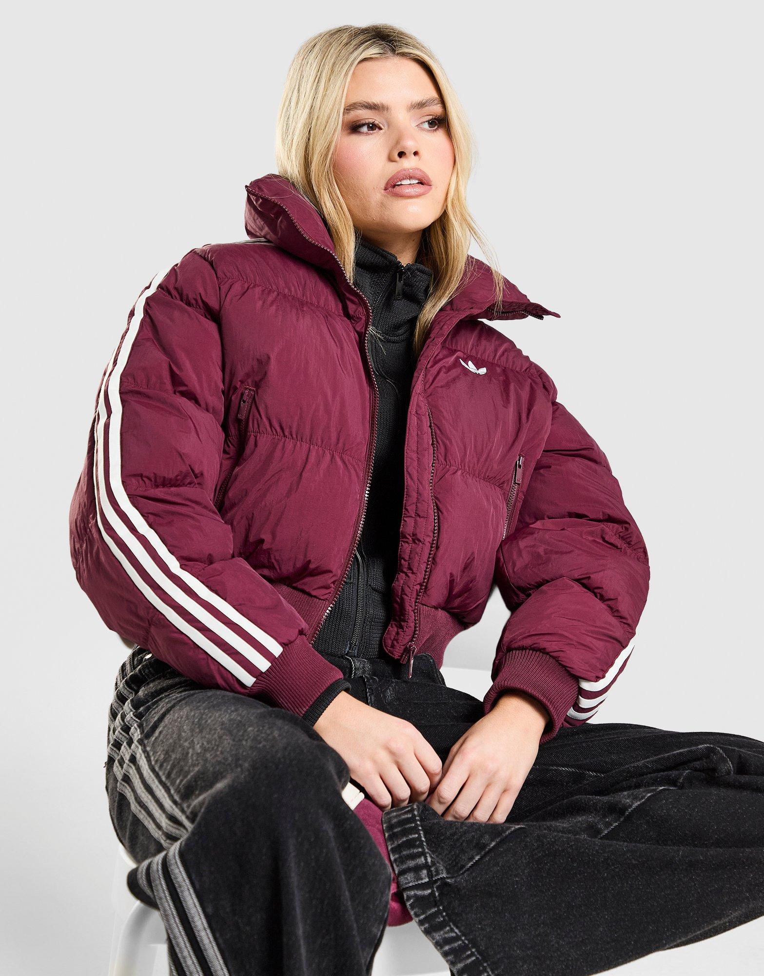 adidas Originals Giacca Imbottita Cropped 3-Stripes