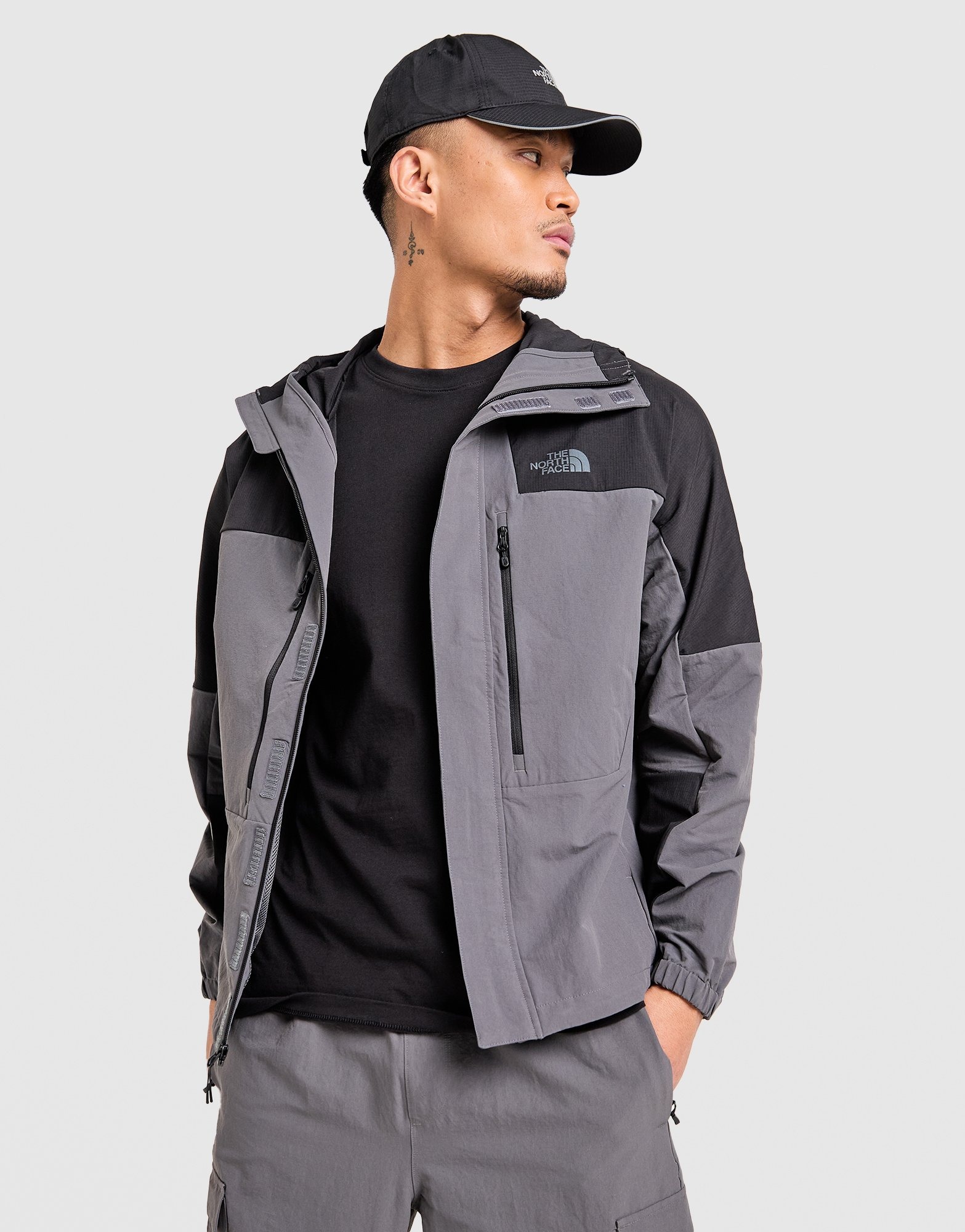Grey The North Face Trishull Full Zip Jacket - JD Sports Global