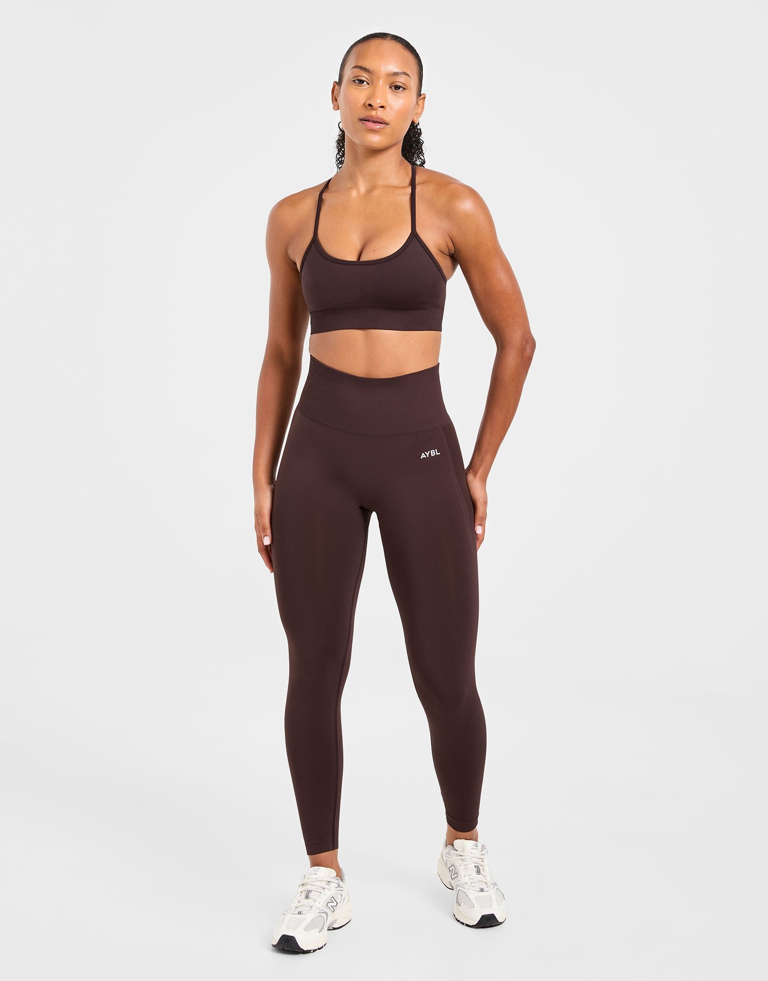 AYBL Empower Seamless Leggings Damen Braun - JD Sports Österreich