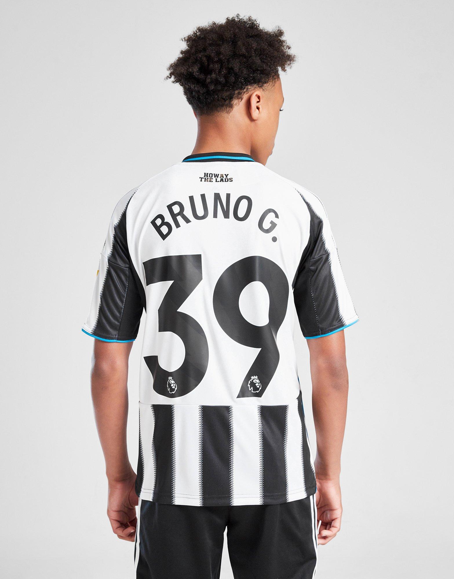 adidas Newcastle United 25/26 Bruno G #39 Home Shirt Jnr