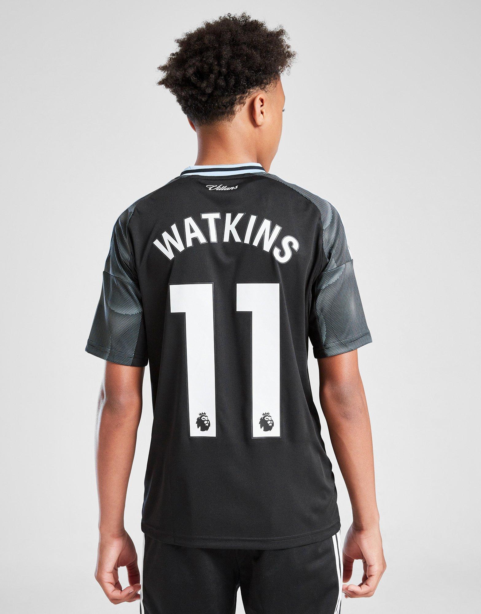 adidas Aston Villa FC 2025/26 Watkins Away Shirt Junior