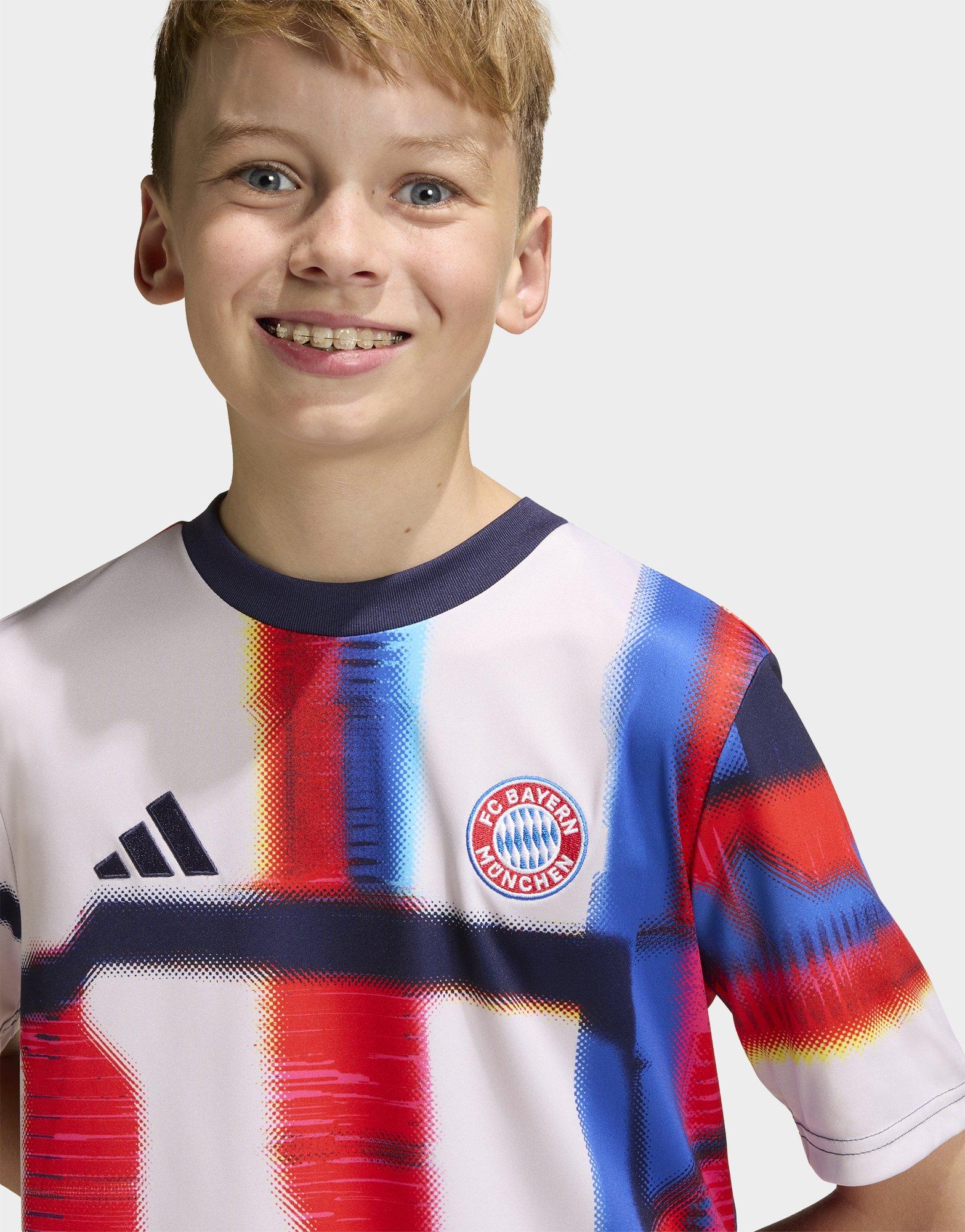 adidas Fc Bayern SS26 Pre-Match Jersey Kids