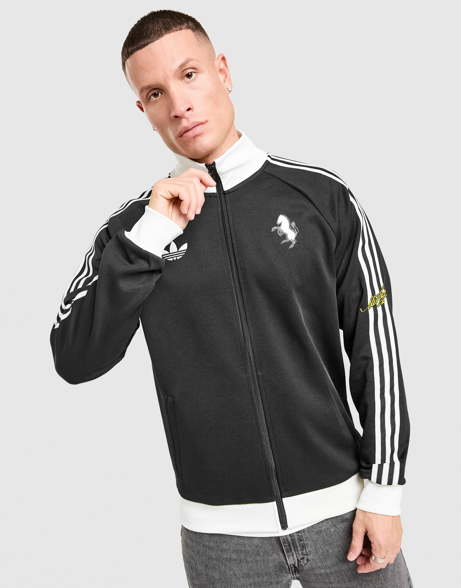 Black adidas Originals Juventus OG Track Top | JD Sports UK