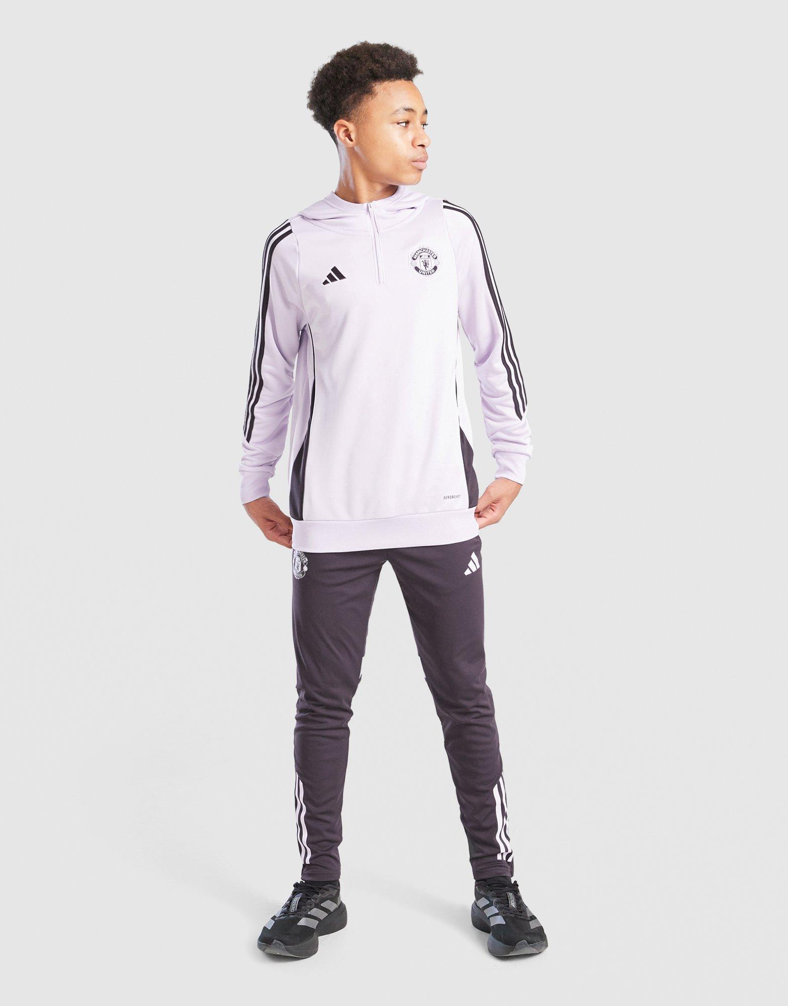 adidas Sweat à capuche d’entraînement Manchester United FC Tiro 25 Junior