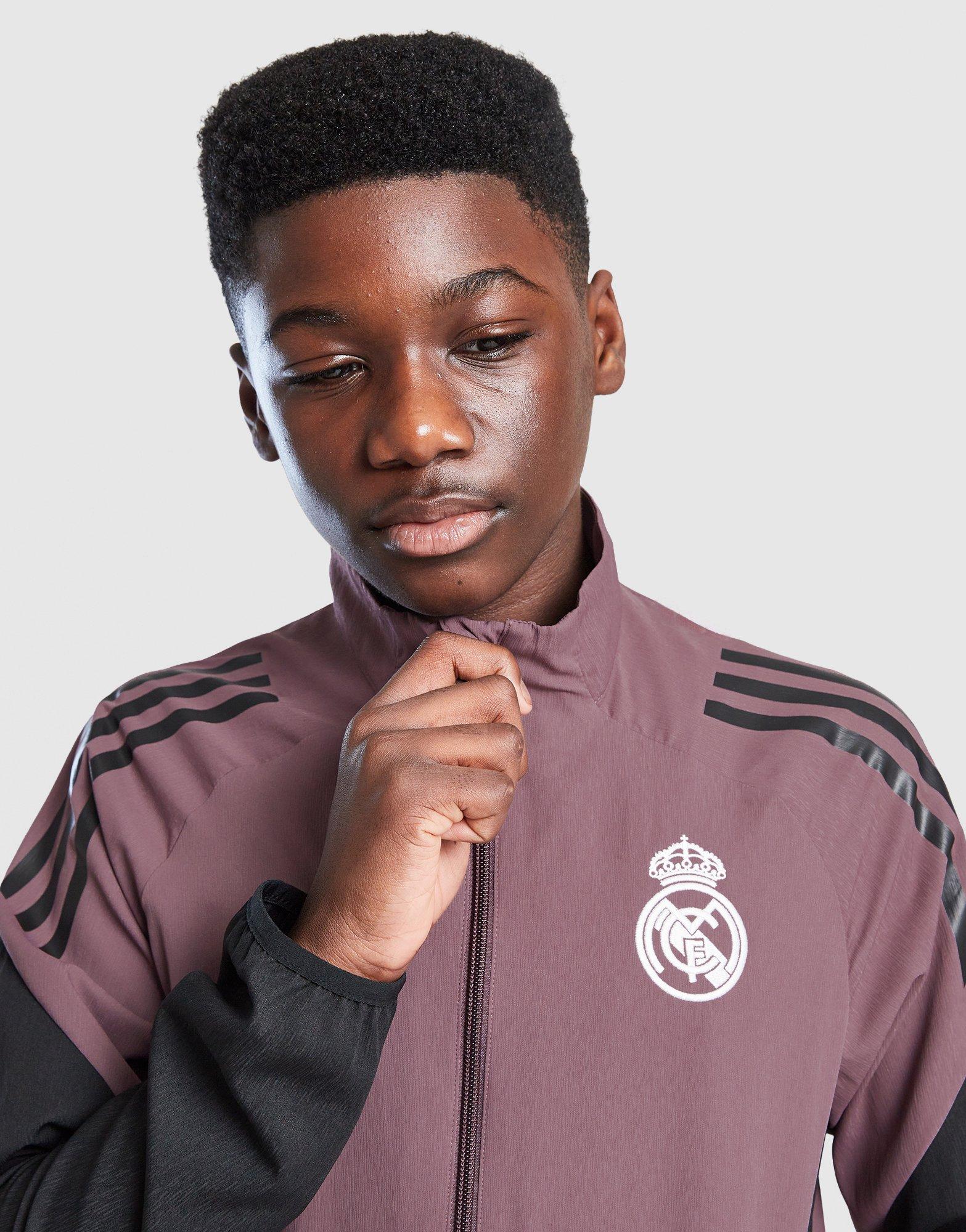 adidas Real Madrid Presentation Jacket Junior