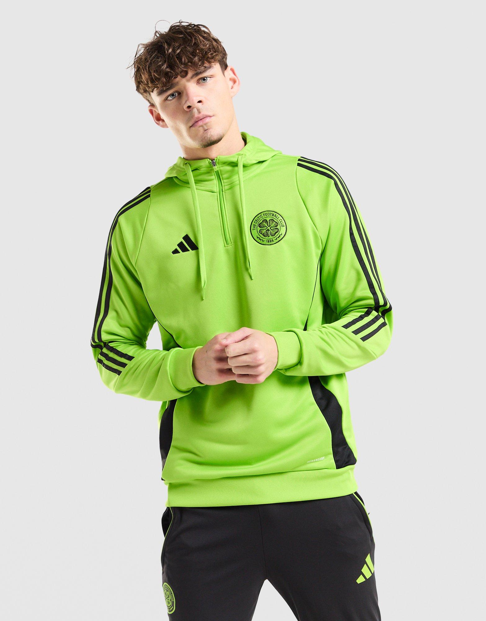 adidas Felpa con Cappuccio Allenamento Celtic