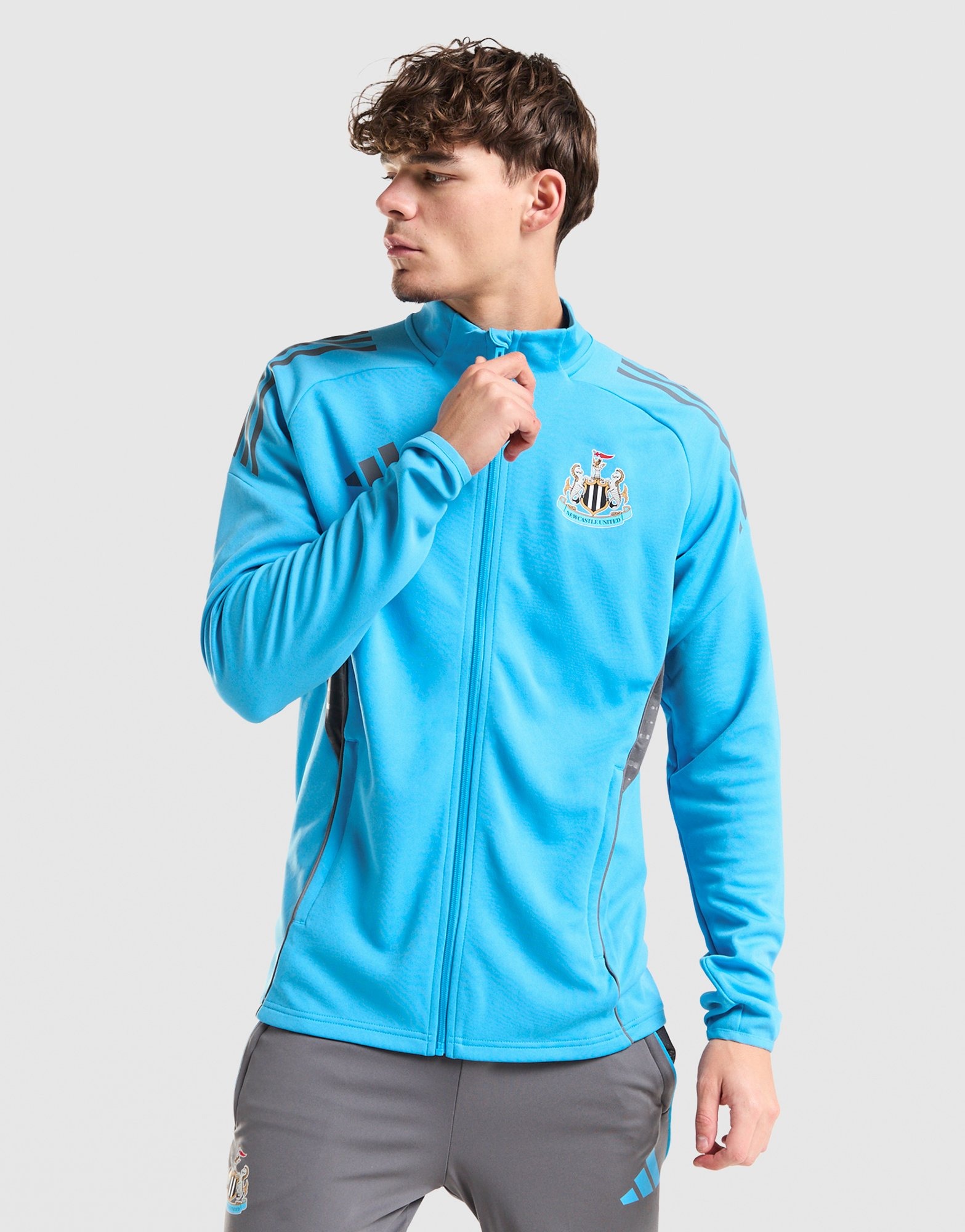 Blue adidas Newcastle United FC Training Hoodie | JD Sports UK