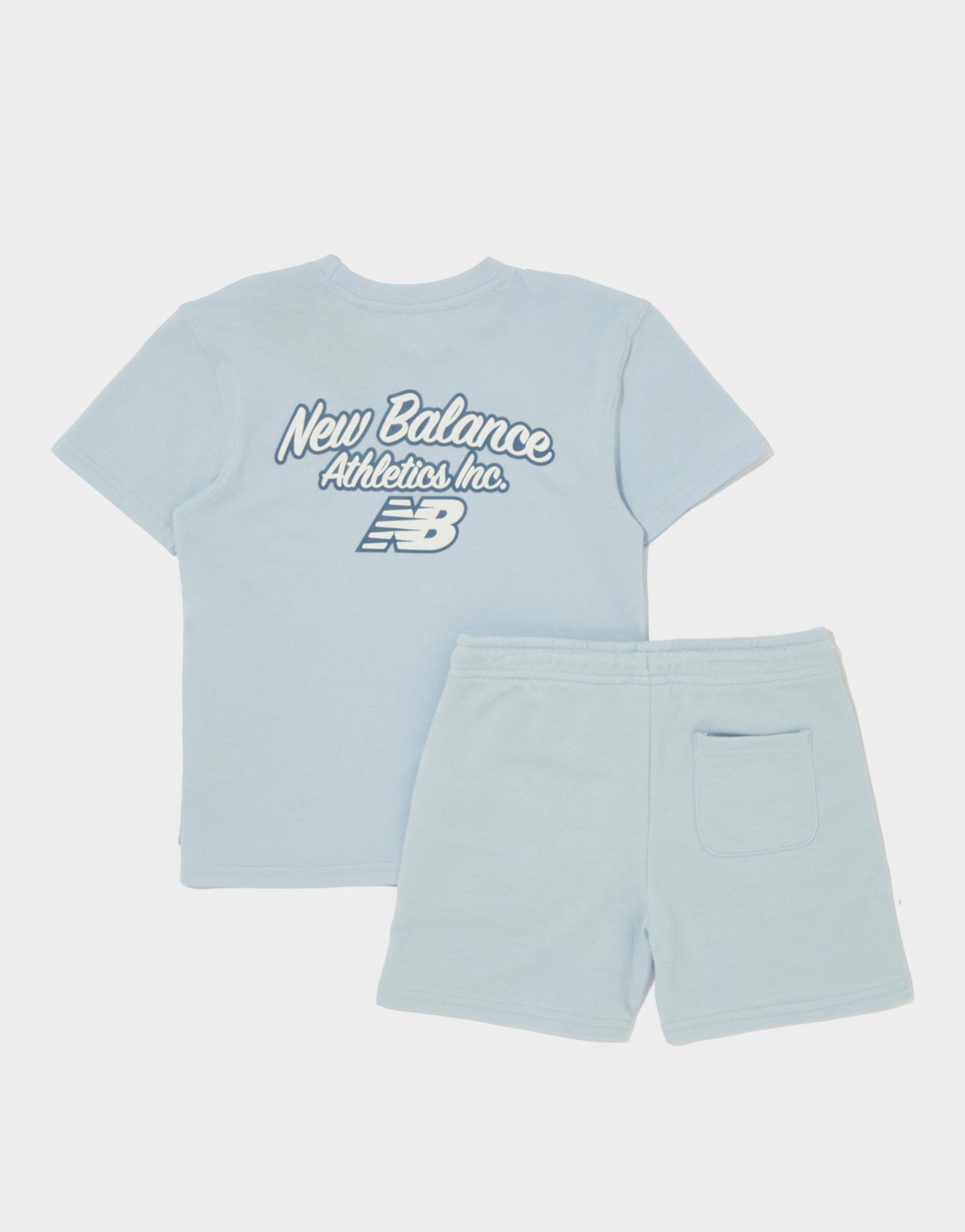 New Balance Bubble T-Shirt/Shorts Set Children