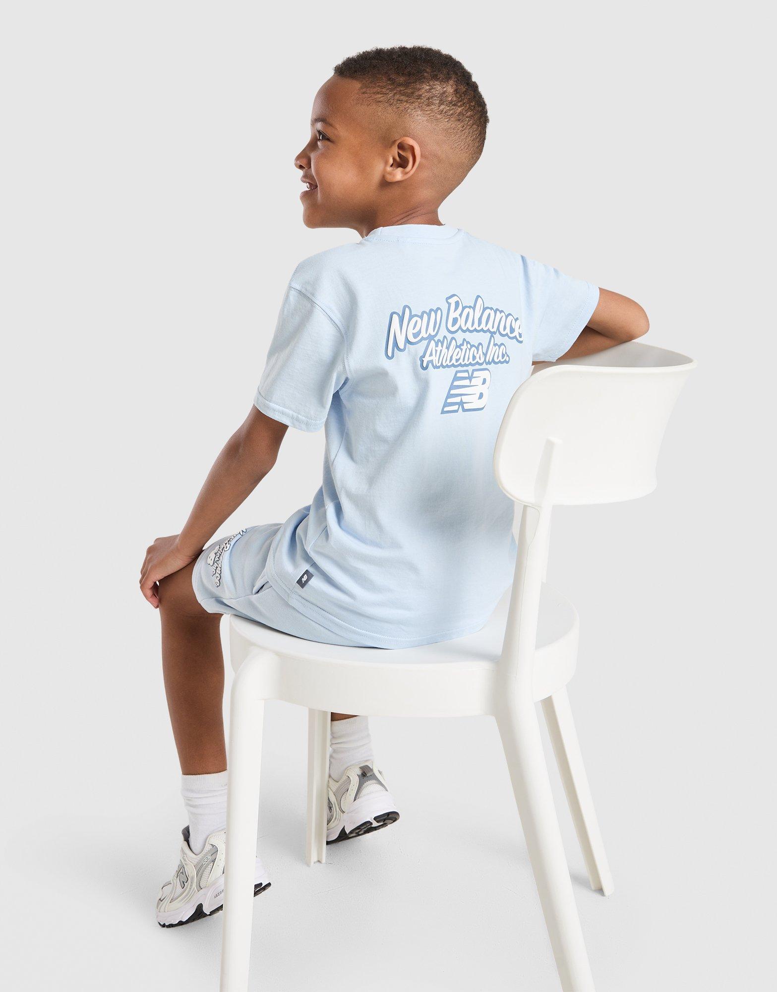 New Balance Bubble T-Shirt/Shorts Set Children