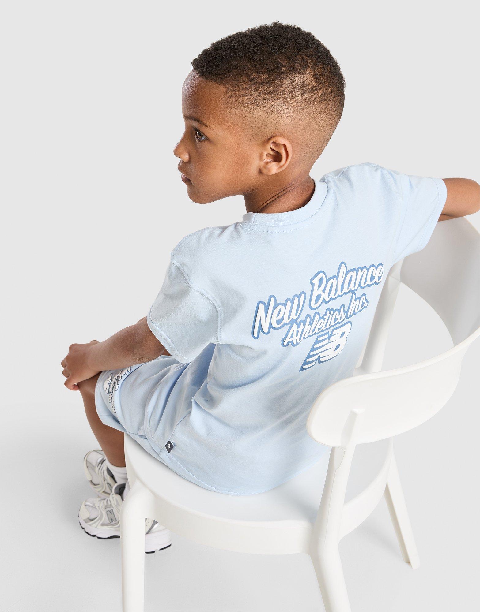 New Balance Bubble T-Shirt/Shorts Set Children