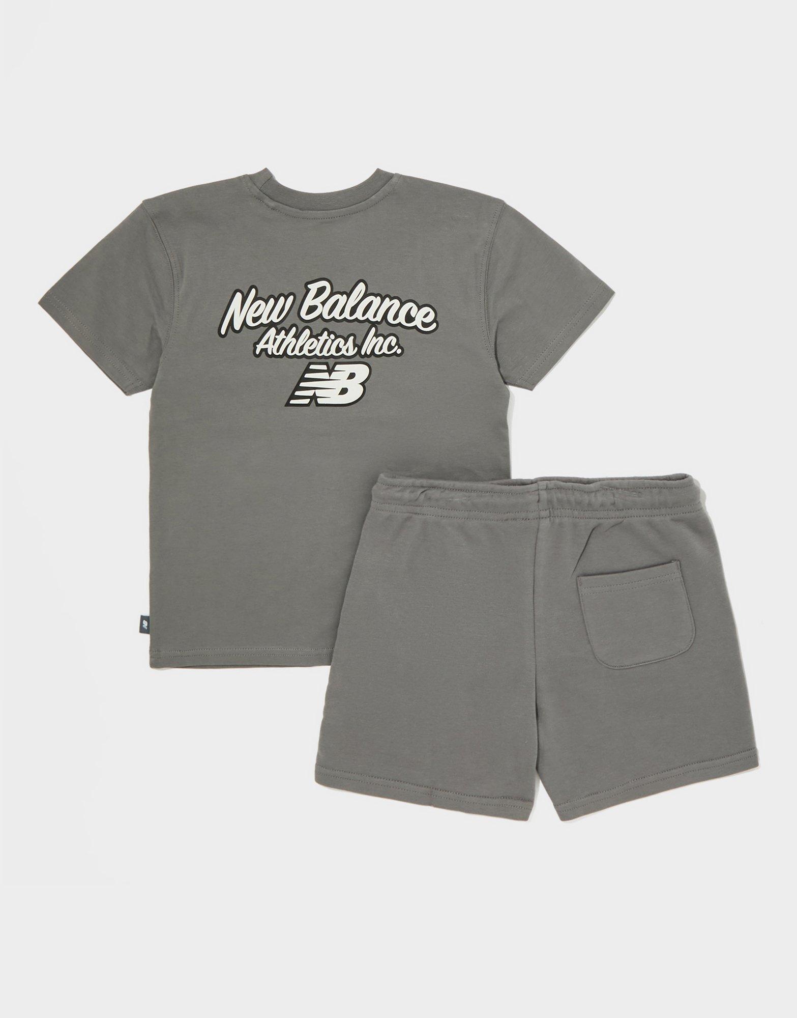 New Balance Bubble T-Shirt/Shorts Set Children