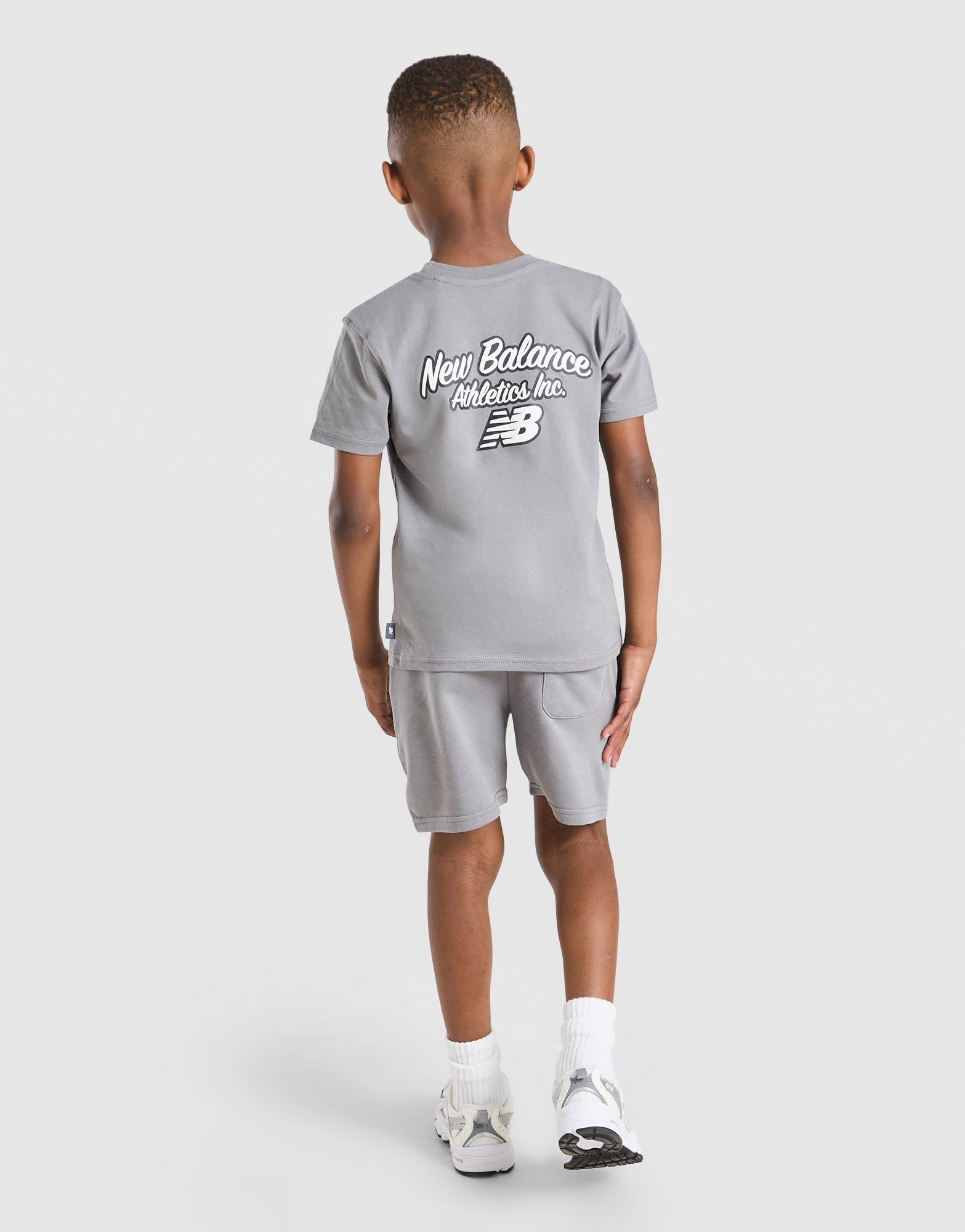New Balance Bubble T-Shirt/Shorts Set Children