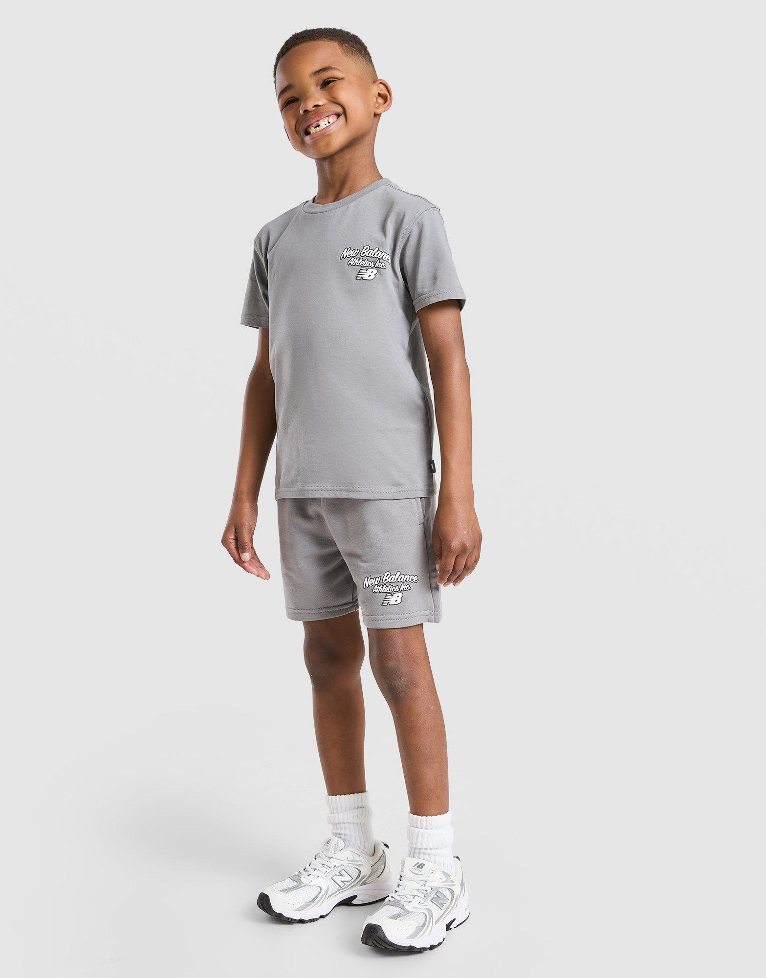 New Balance Bubble T-Shirt/Shorts Set Children