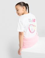 New Balance Girls' Sticker T-Shirt/Shorts Set Children