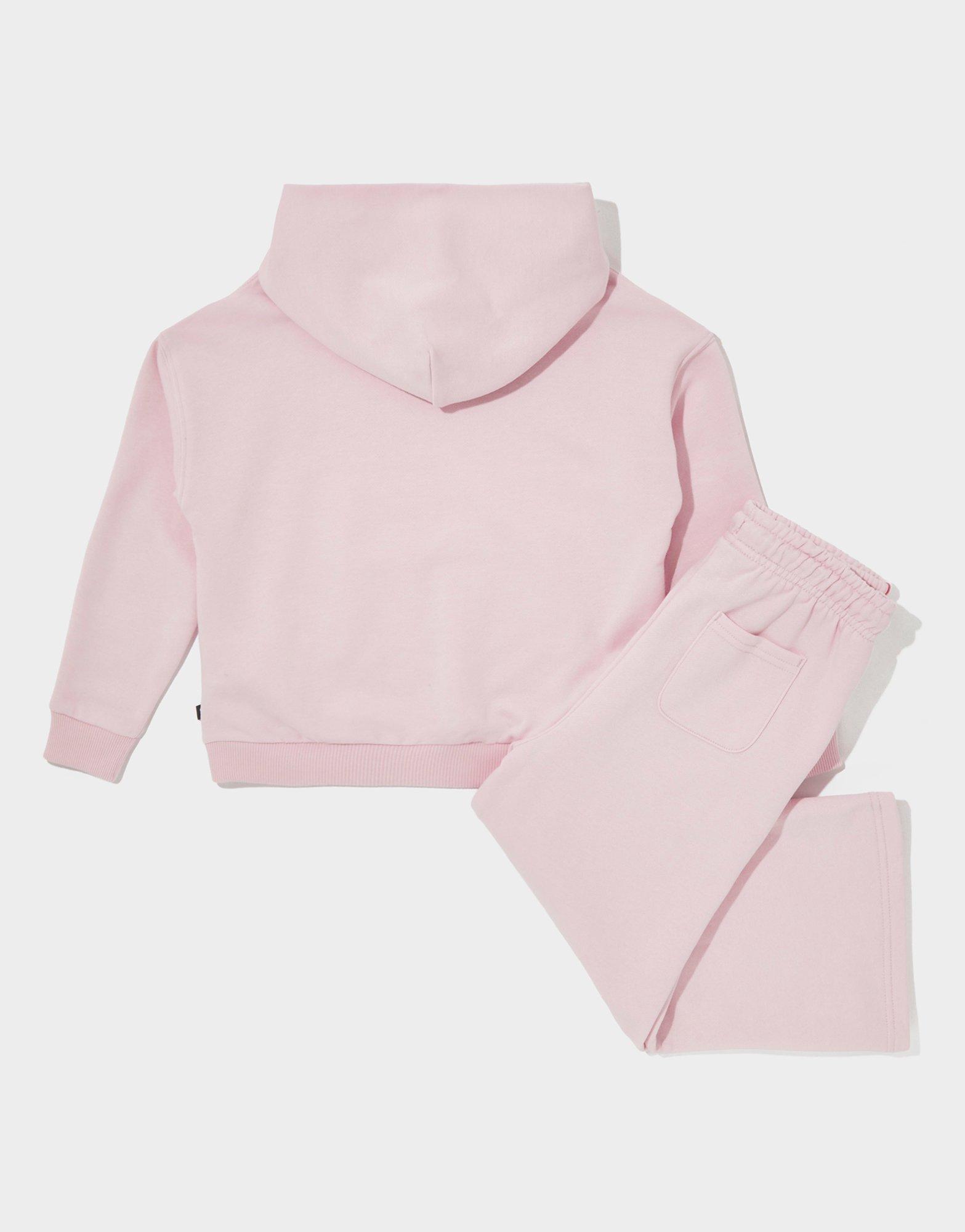 New Balance Girls' Piping Hooded Tracksuit Children