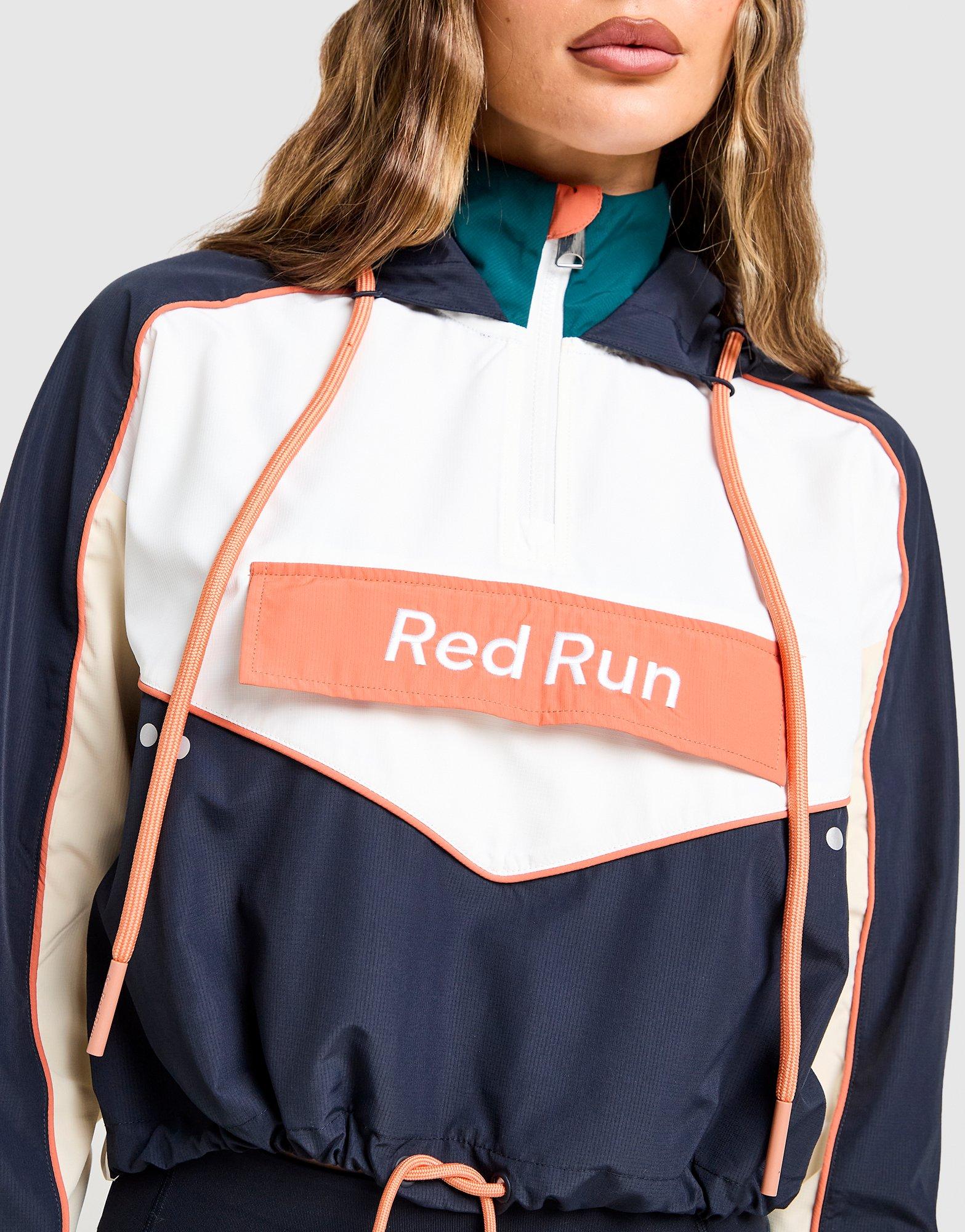 Red Run Activewear Elements Crop Windbreaker