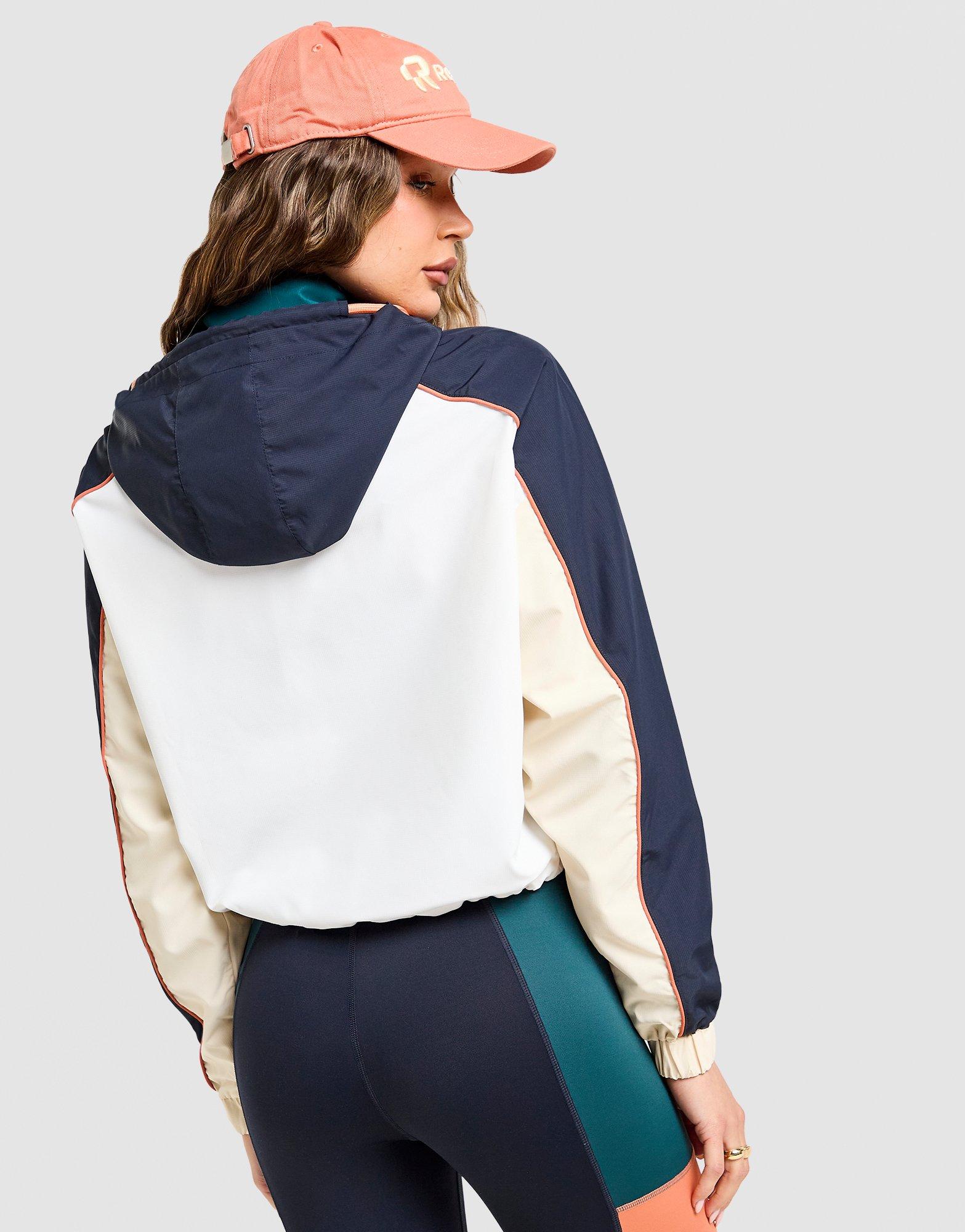 Red Run Activewear Elements Crop Windbreaker