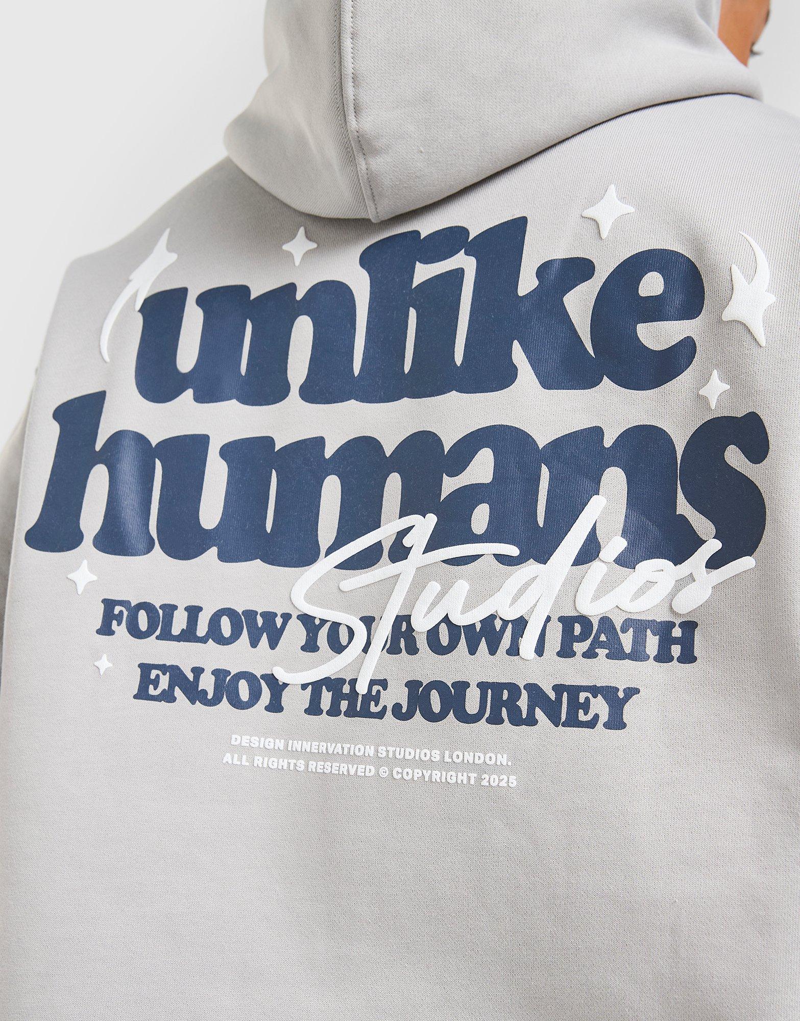 Unlike Humans Crafted Hoodie