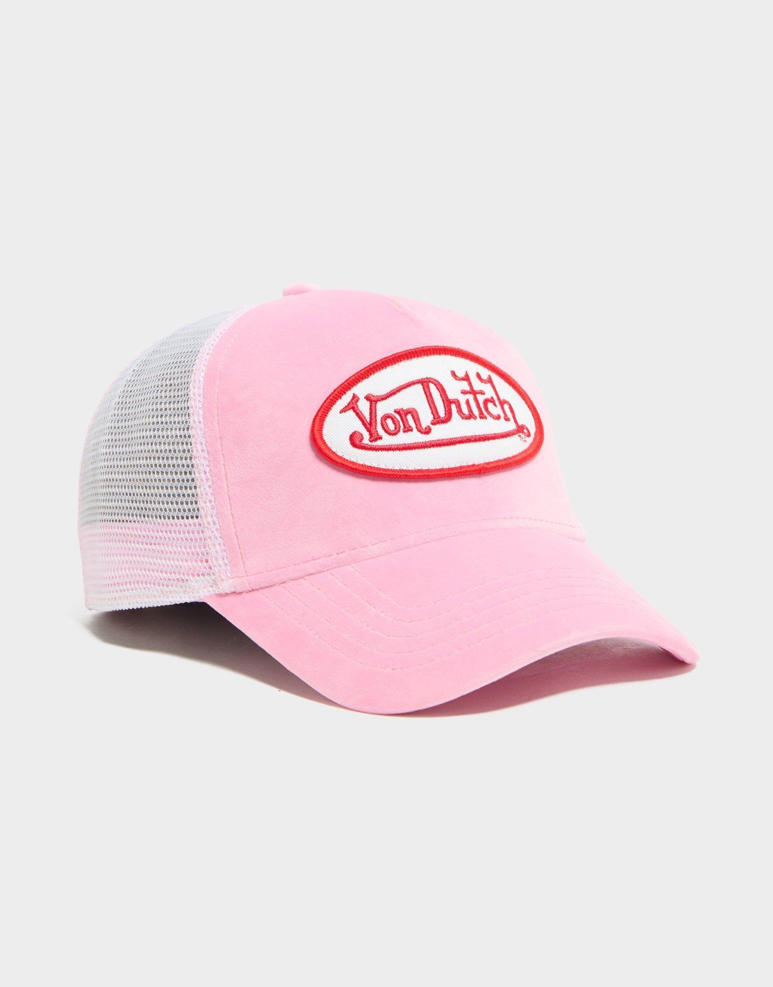 Von Dutch Velvet Trucker Cap