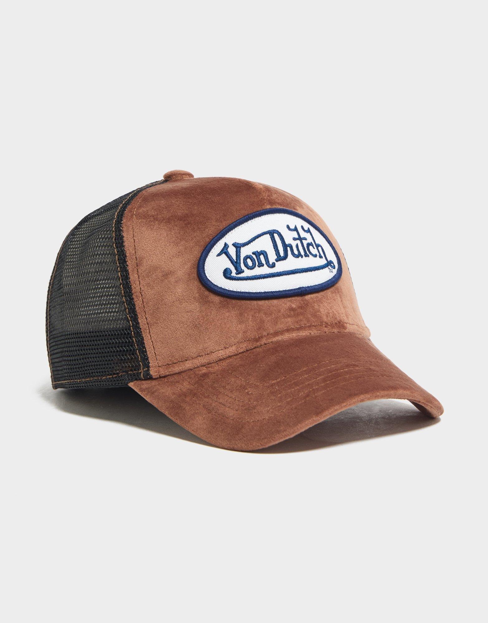 Von Dutch Velvet Trucker Cap
