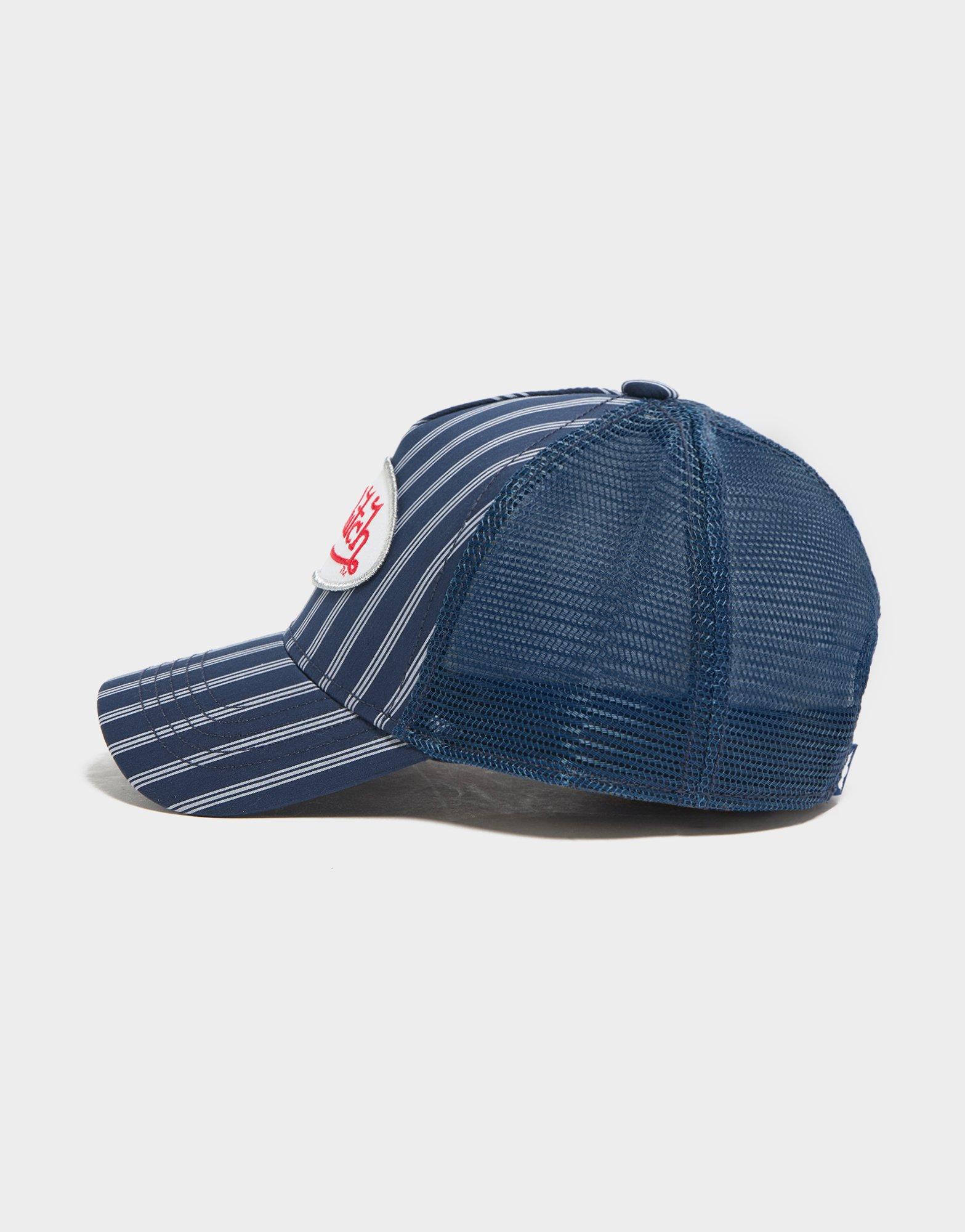 Von Dutch Stripe Trucker Cap