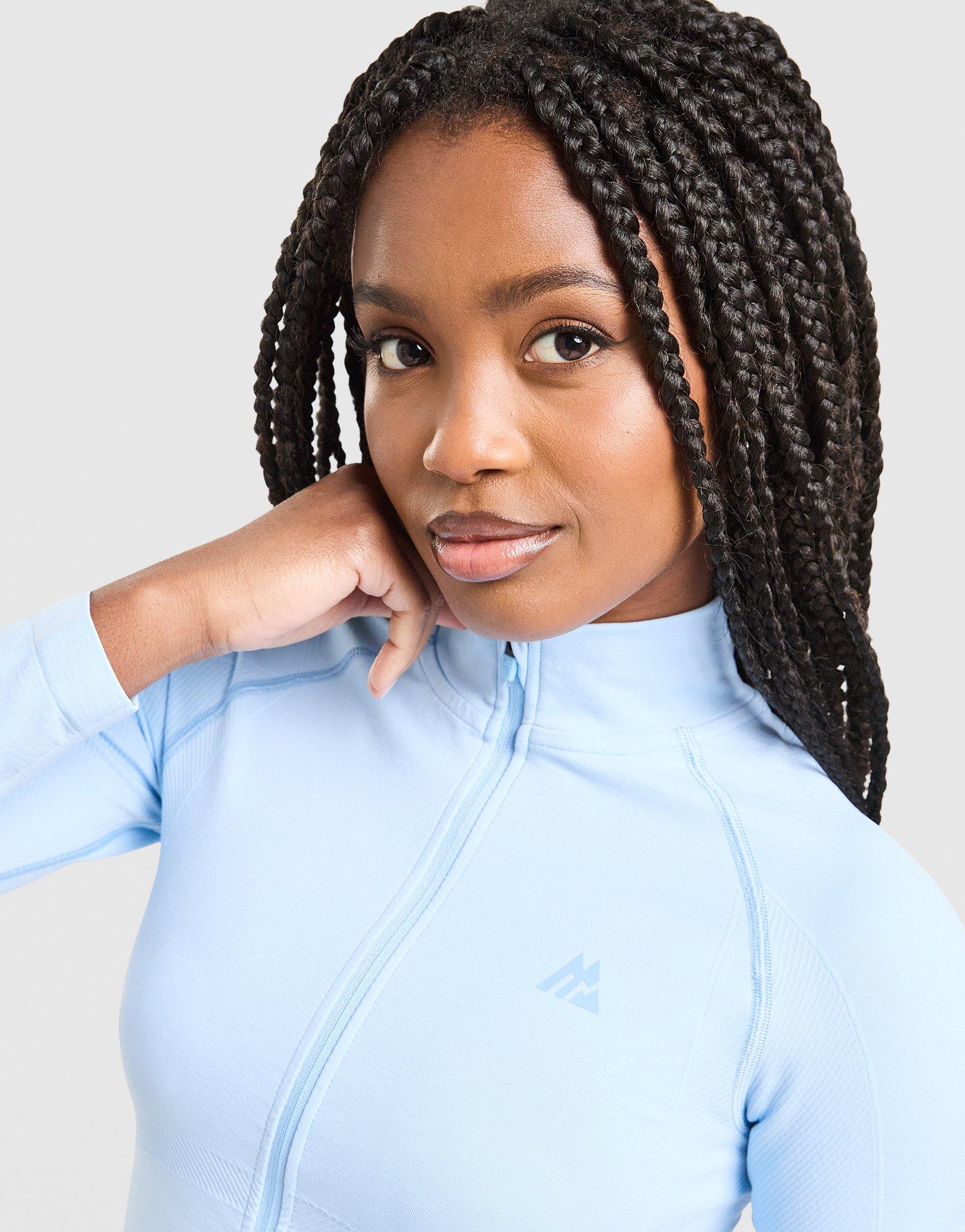 MONTIREX Top Muse Seamless con zip completa