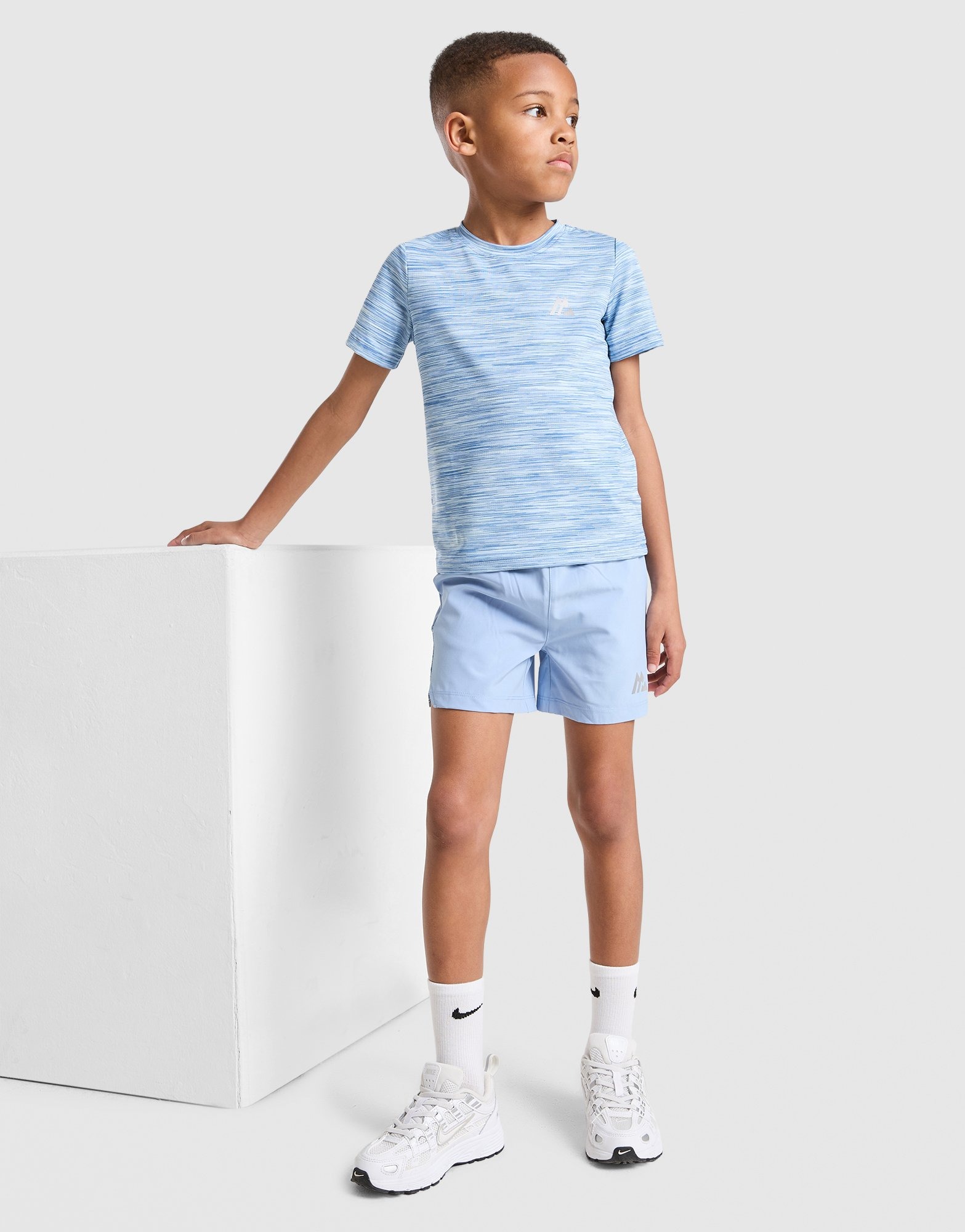Blue MONTIREX Trail T-Shirt/Shorts Set Children - JD Sports Global