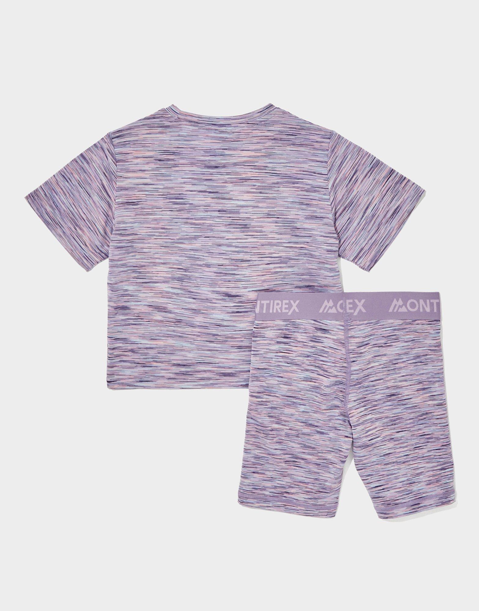 MONTIREX Girls' Trail T-Shirt/Shorts Set Children