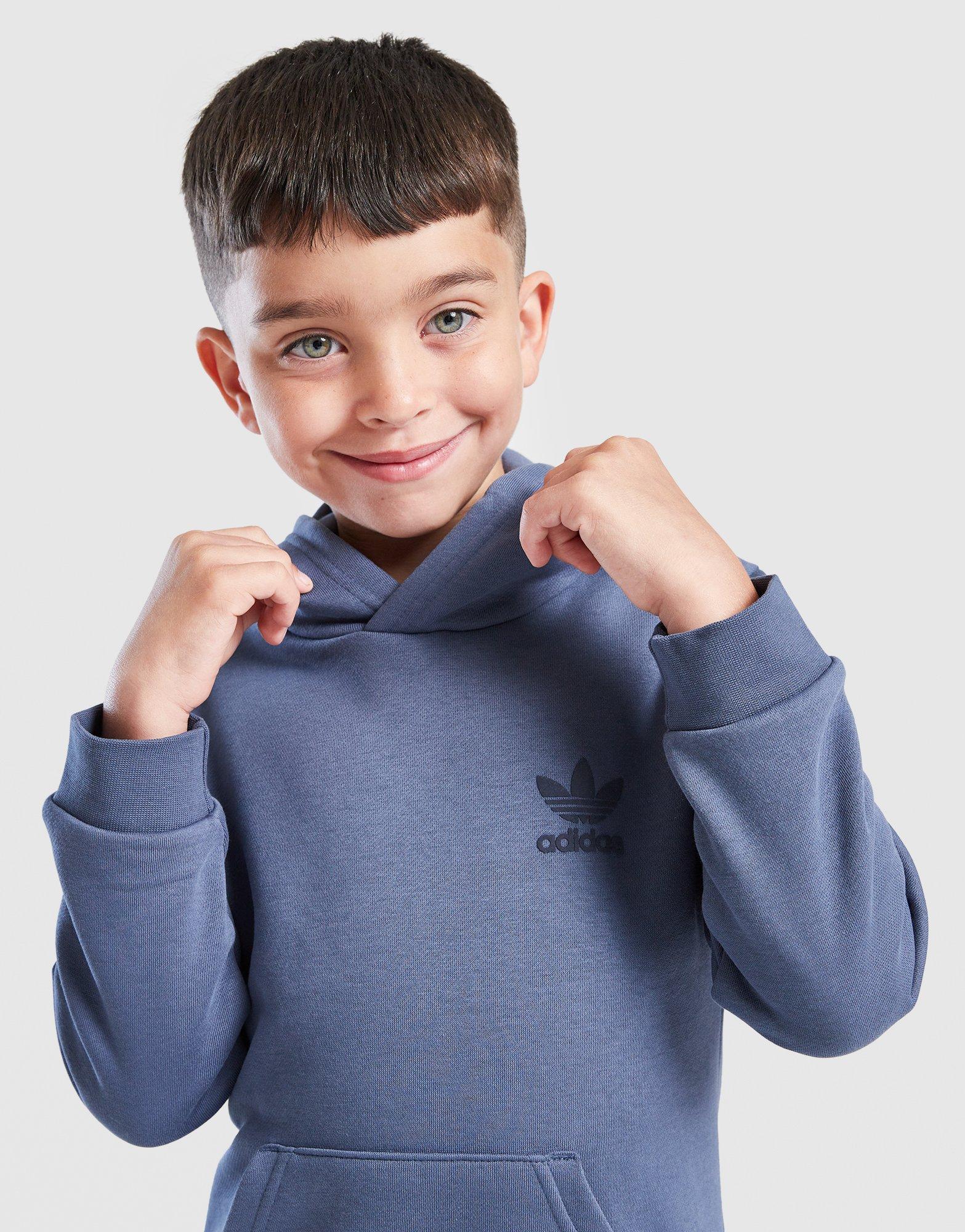 adidas Originals Essential Overhead Hooded Tracksuit Children