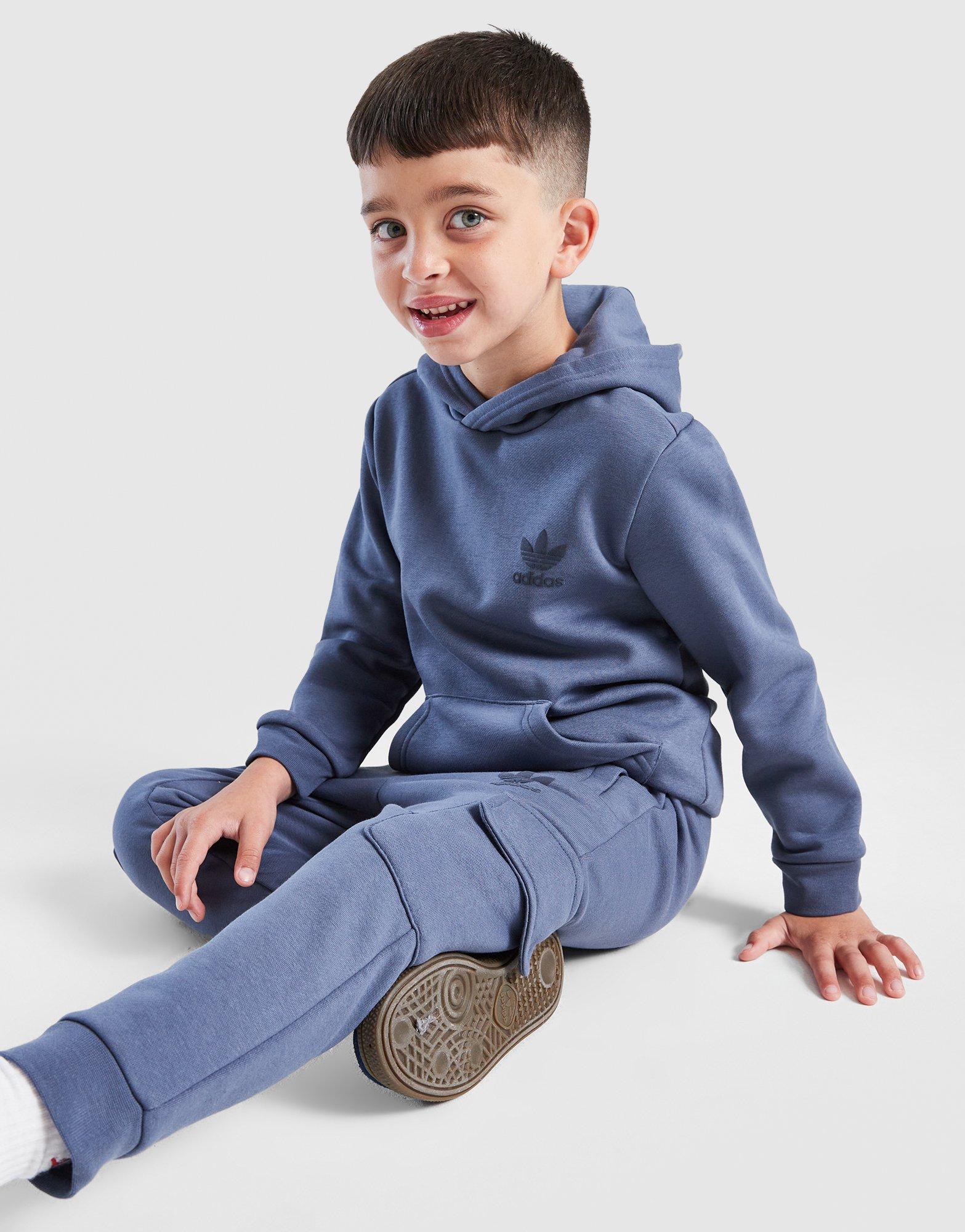 adidas Originals Essential Overhead Hooded Tracksuit Children