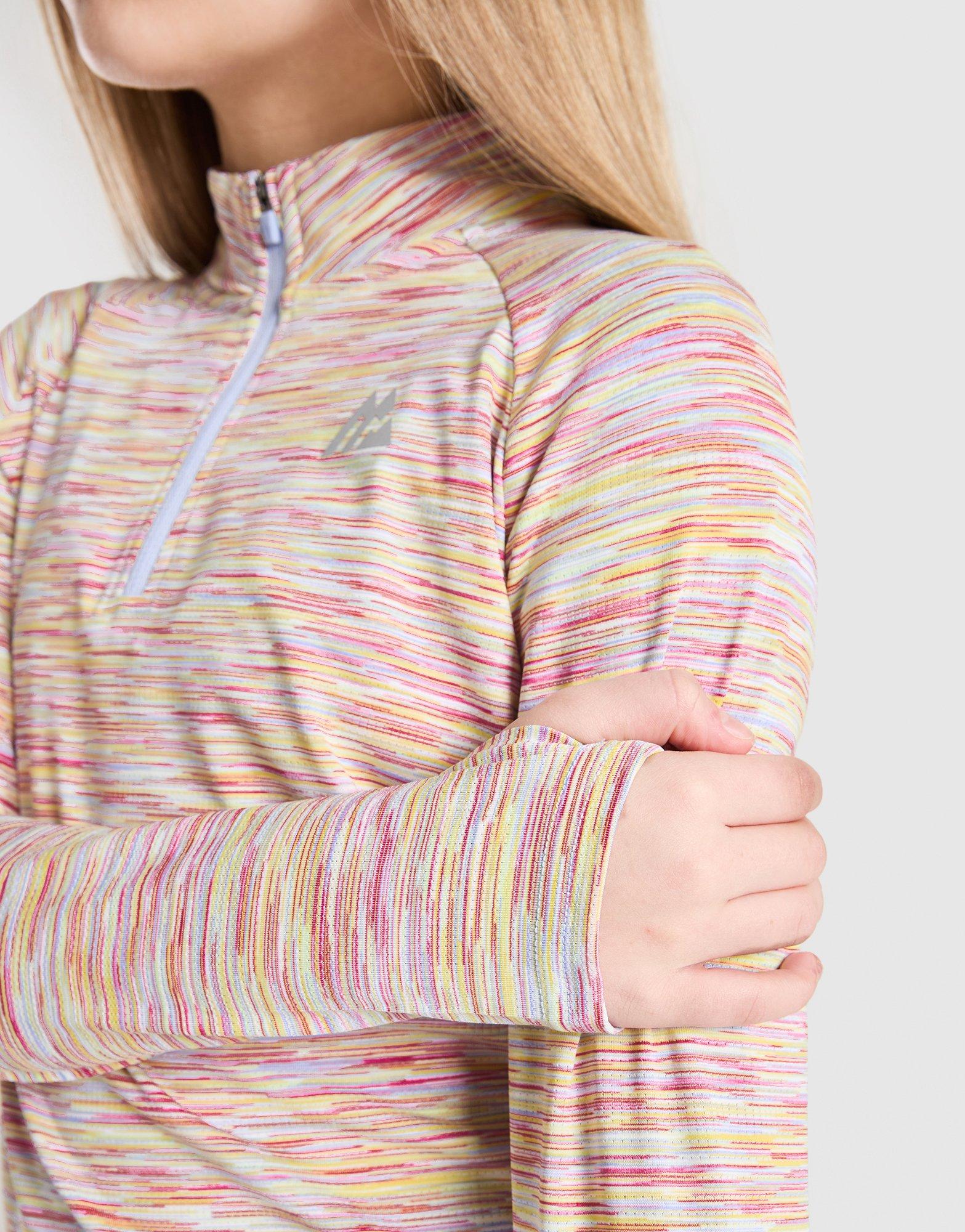 MONTIREX Camiseta Trail 1/2 Zip Girls' Júnior