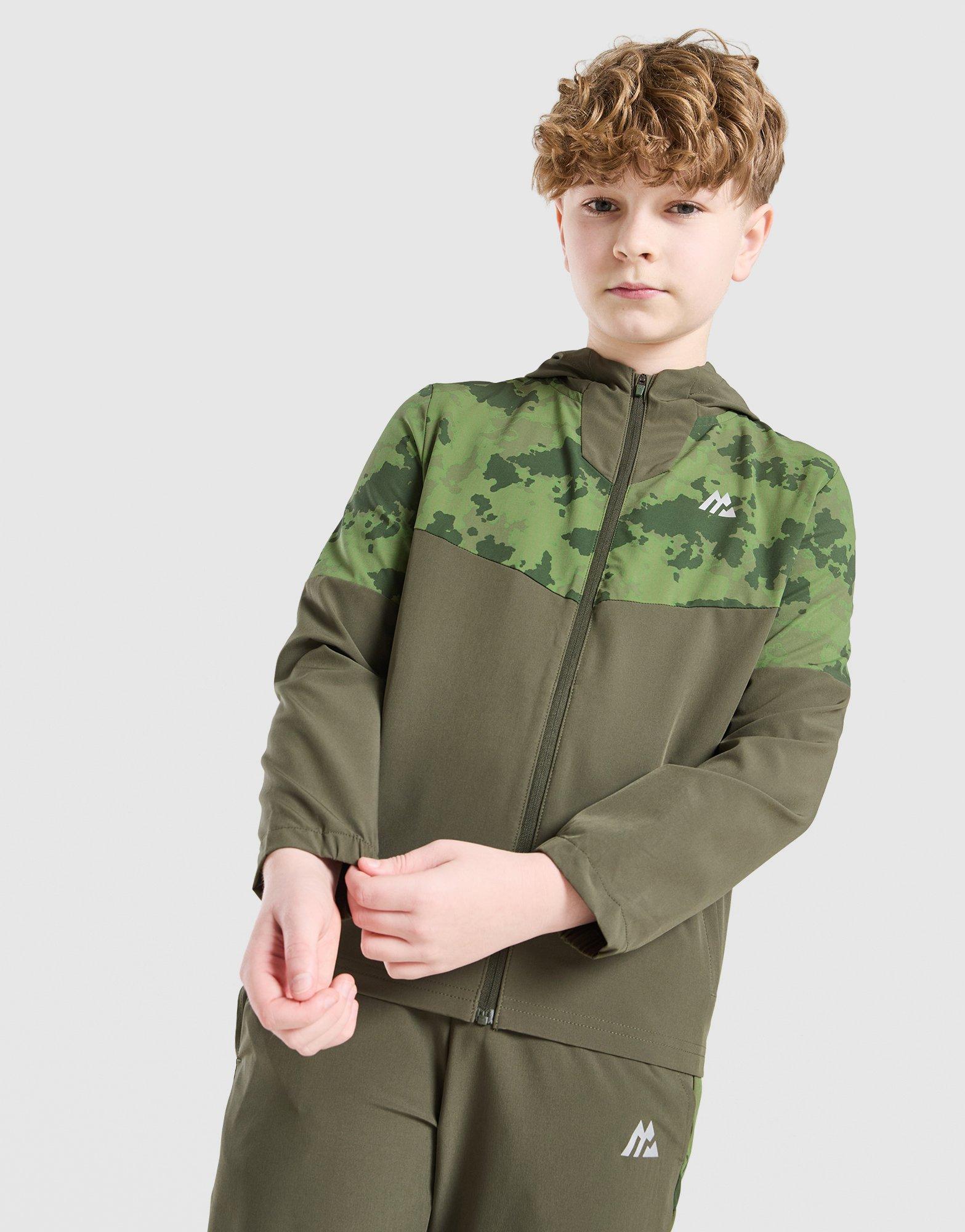 MONTIREX Camo Colour Block Windbreaker Junior