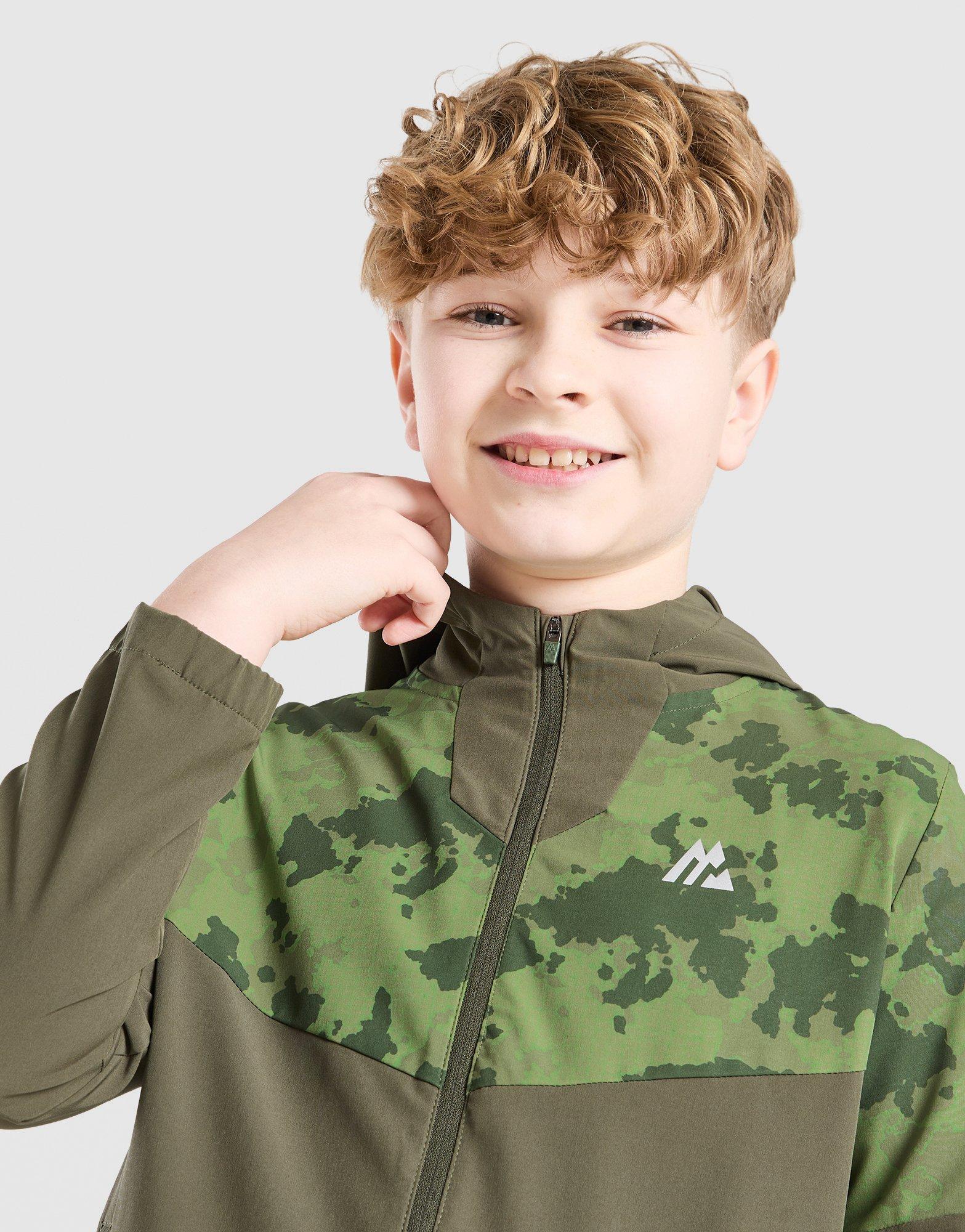 MONTIREX Camo Colour Block Windbreaker Junior