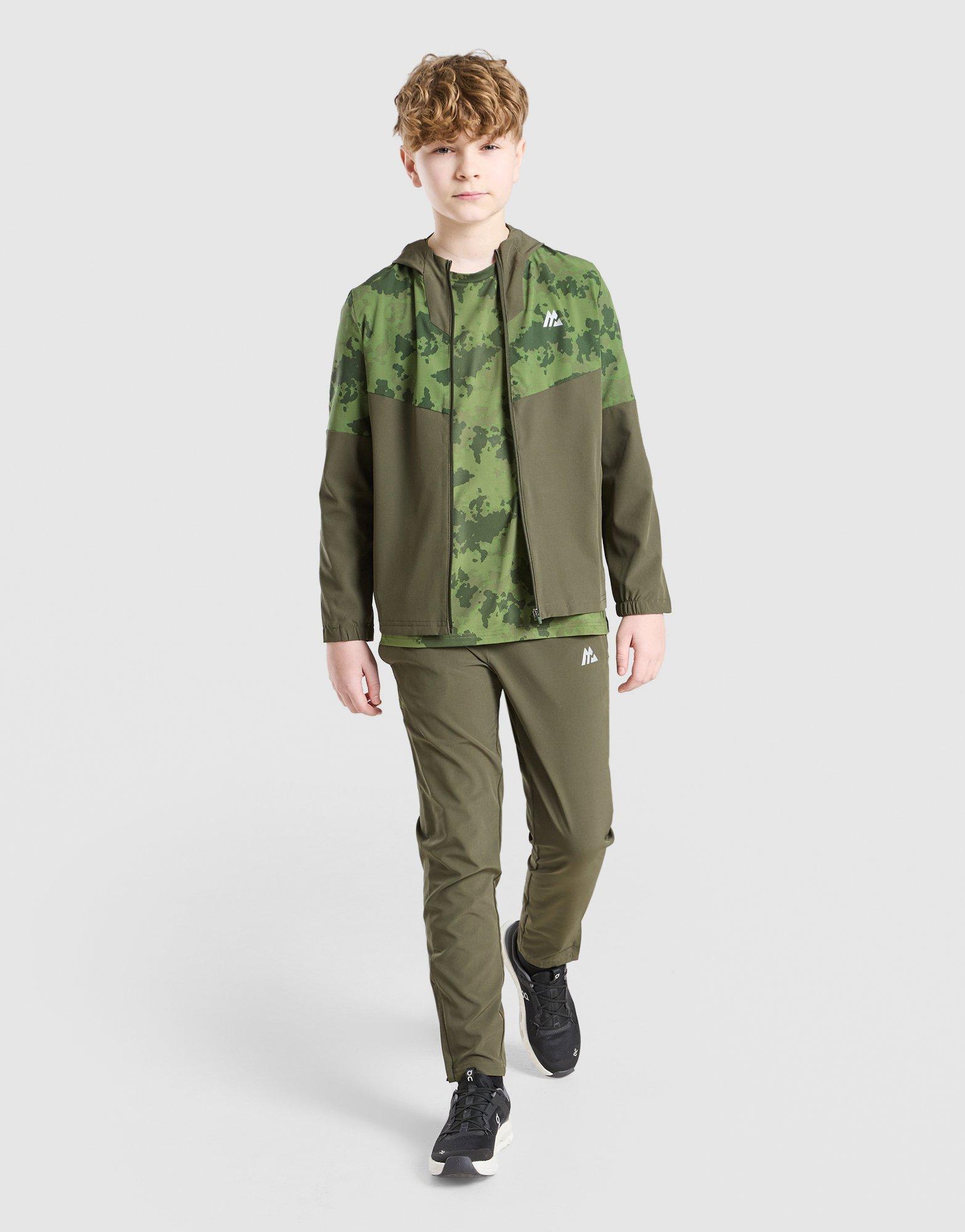 MONTIREX Camo Colour Block Windbreaker Junior