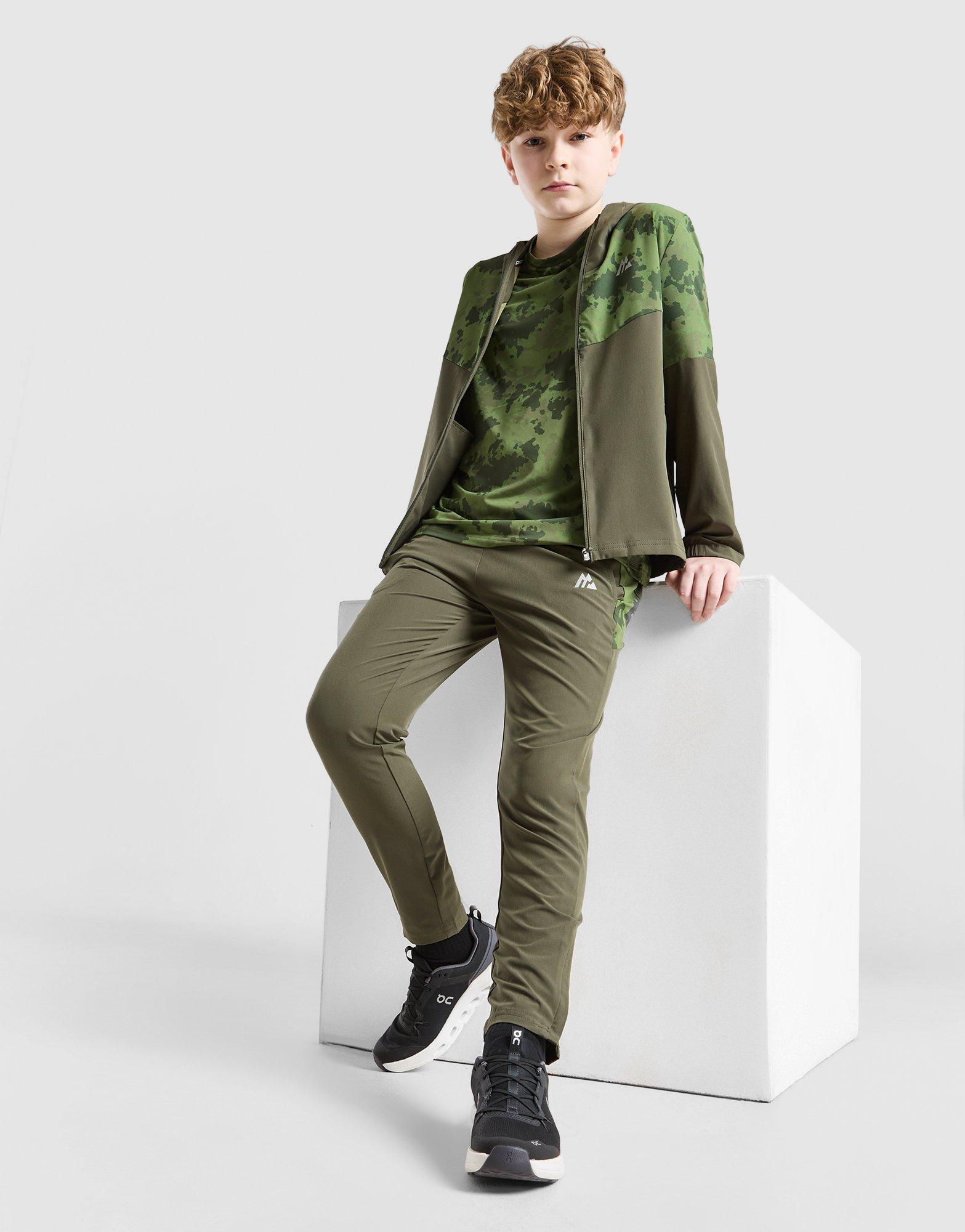 MONTIREX Pantaloni Track Camo Colour Block Junior