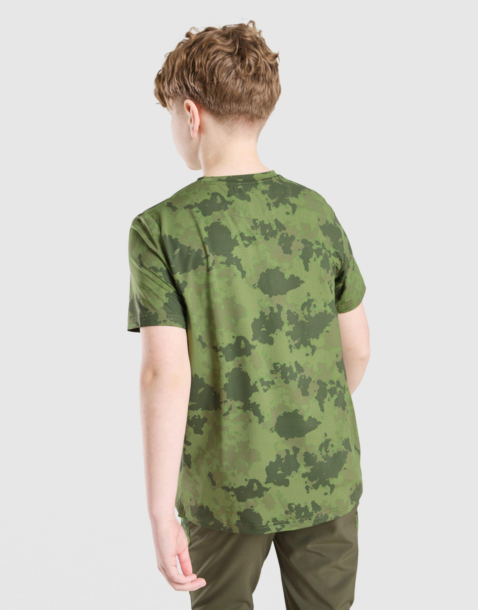 MONTIREX Camo All Over Print T-Shirt Junior