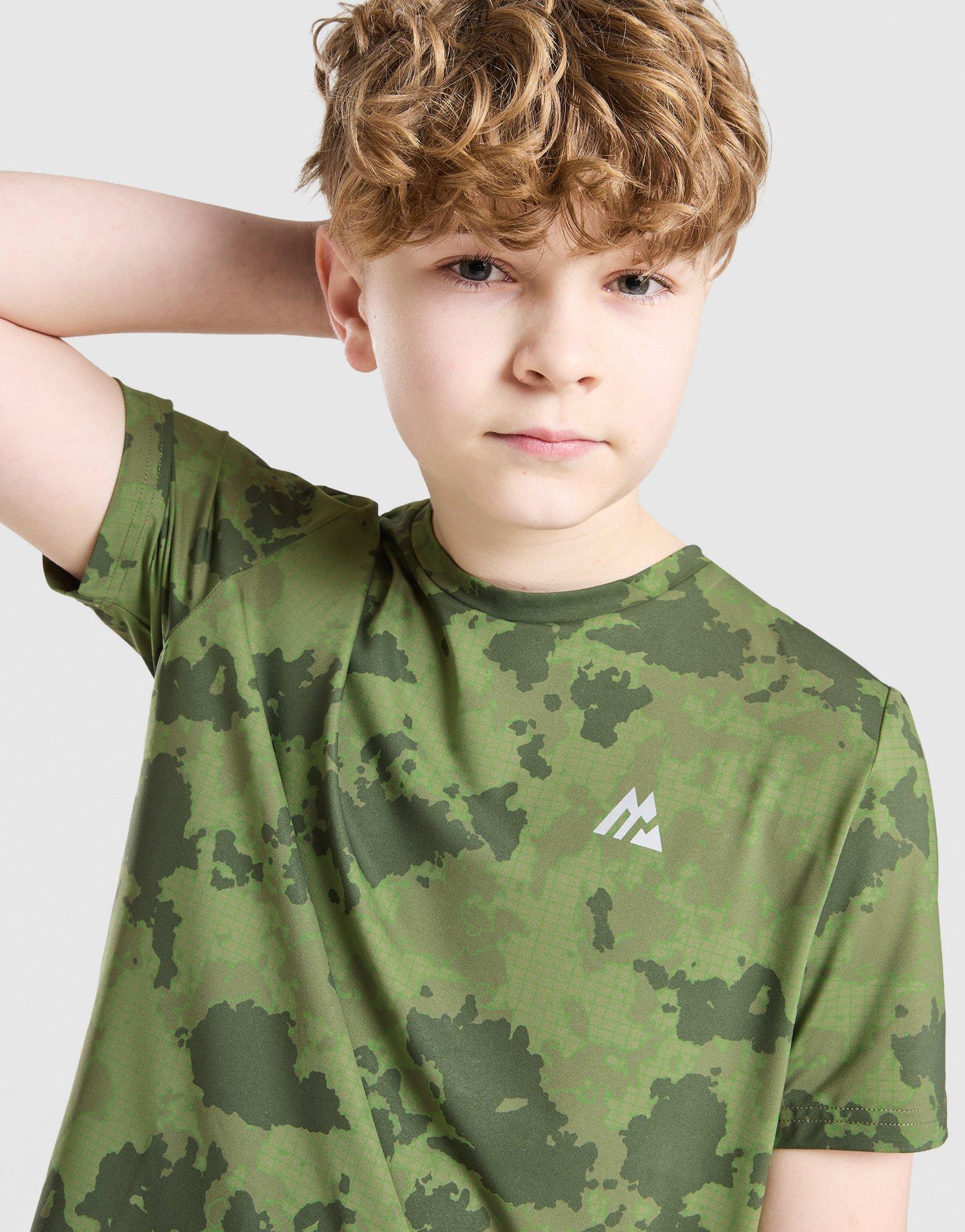 MONTIREX Camo All Over Print T-Shirt Junior