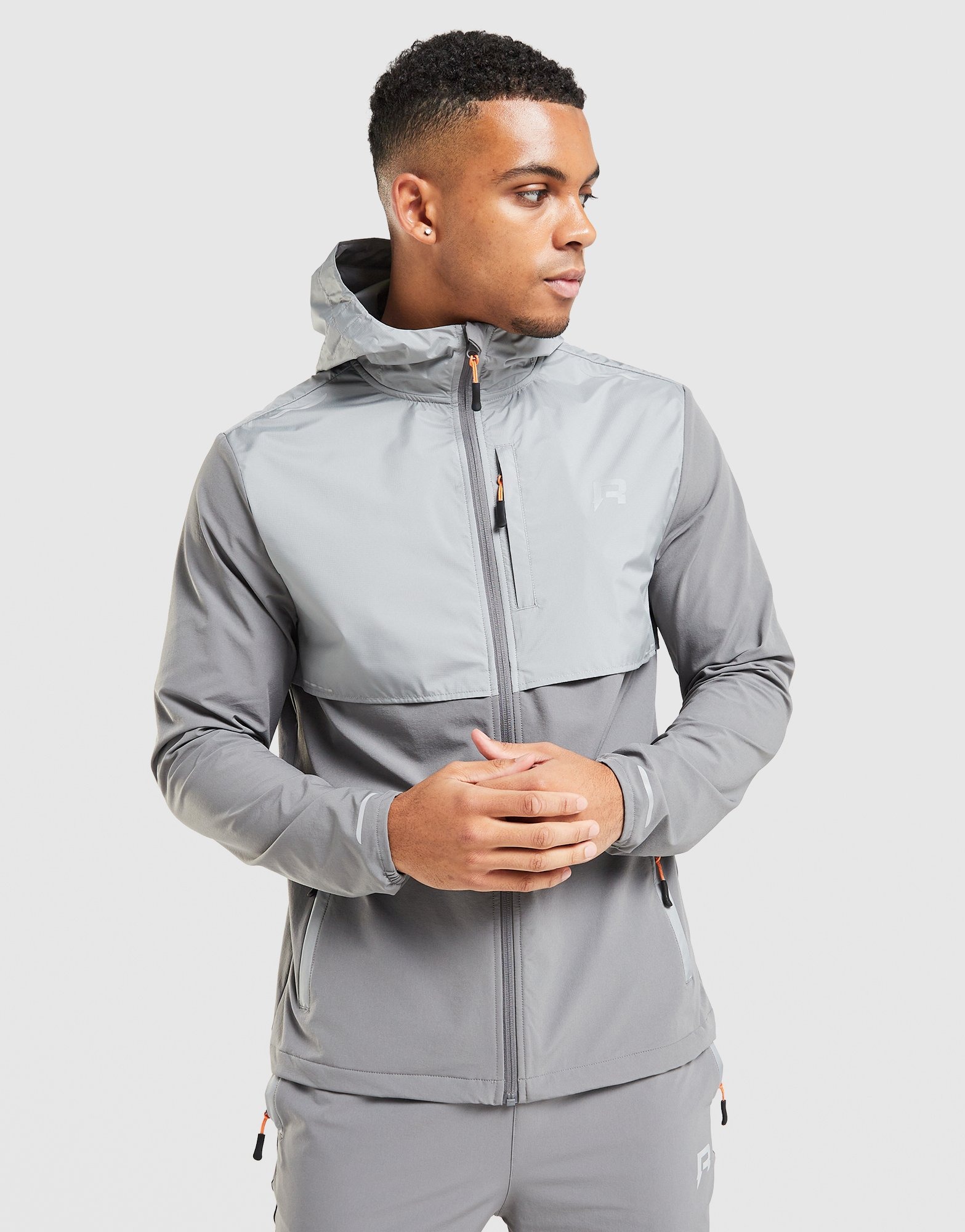 Grey Reprimo Summit Windbreaker Jacket - JD Sports Global