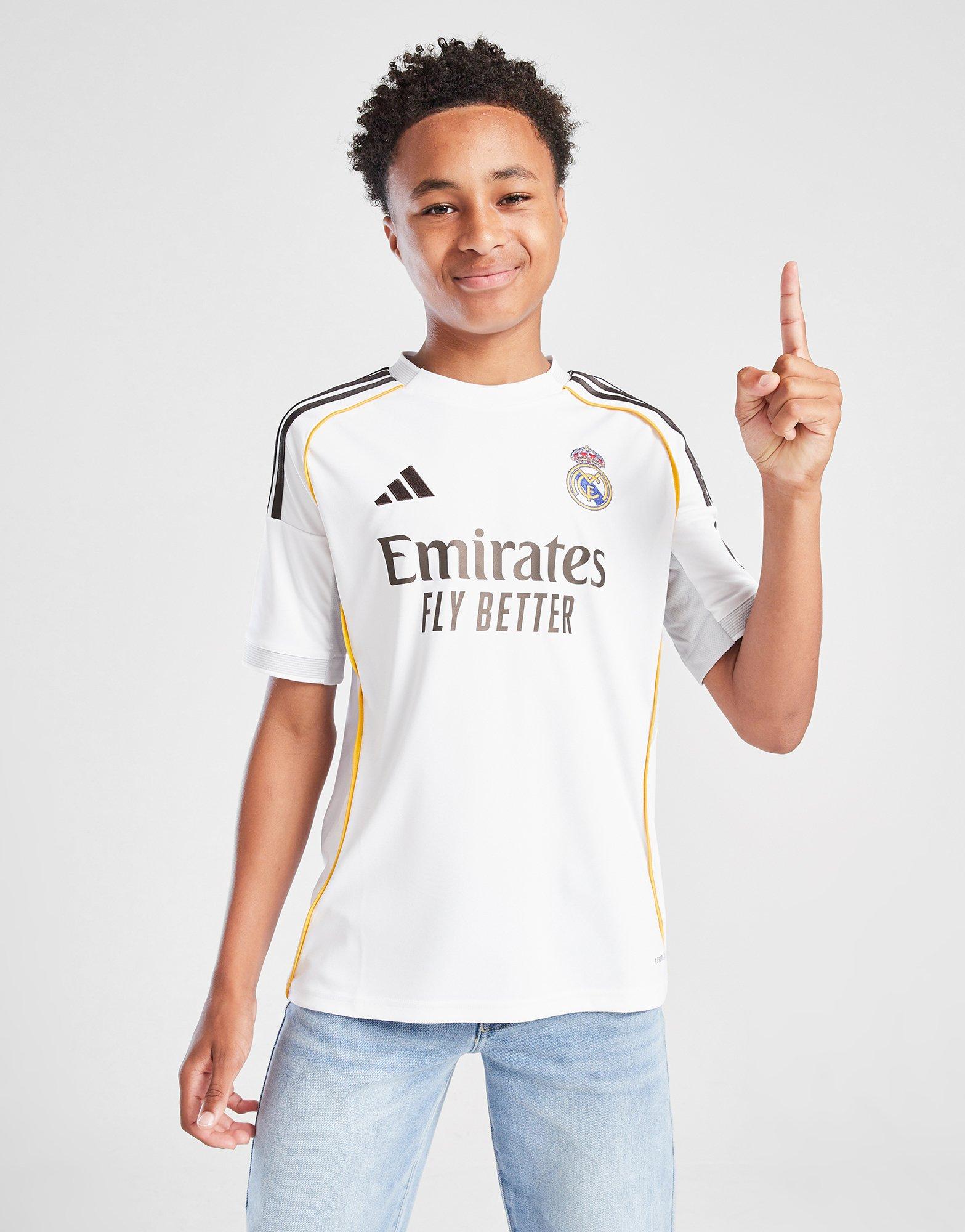 Real Madrid VINI JR 7 ホワイトシャツ adidas Real Madrid Home Shirt Vinicius Jr. 7 - PassaSports.com
