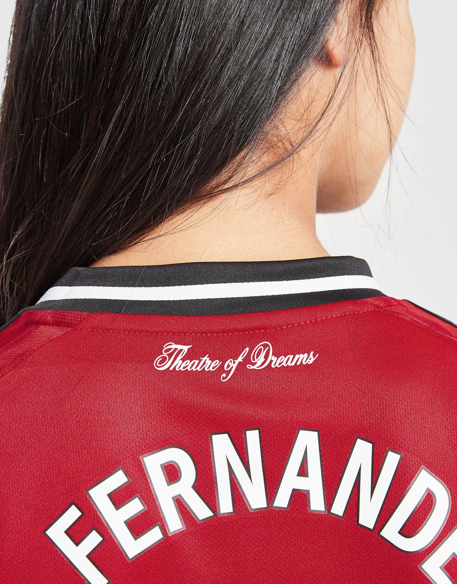 adidas Manchester United FC 25/26 Fernandes Home Shirt JR