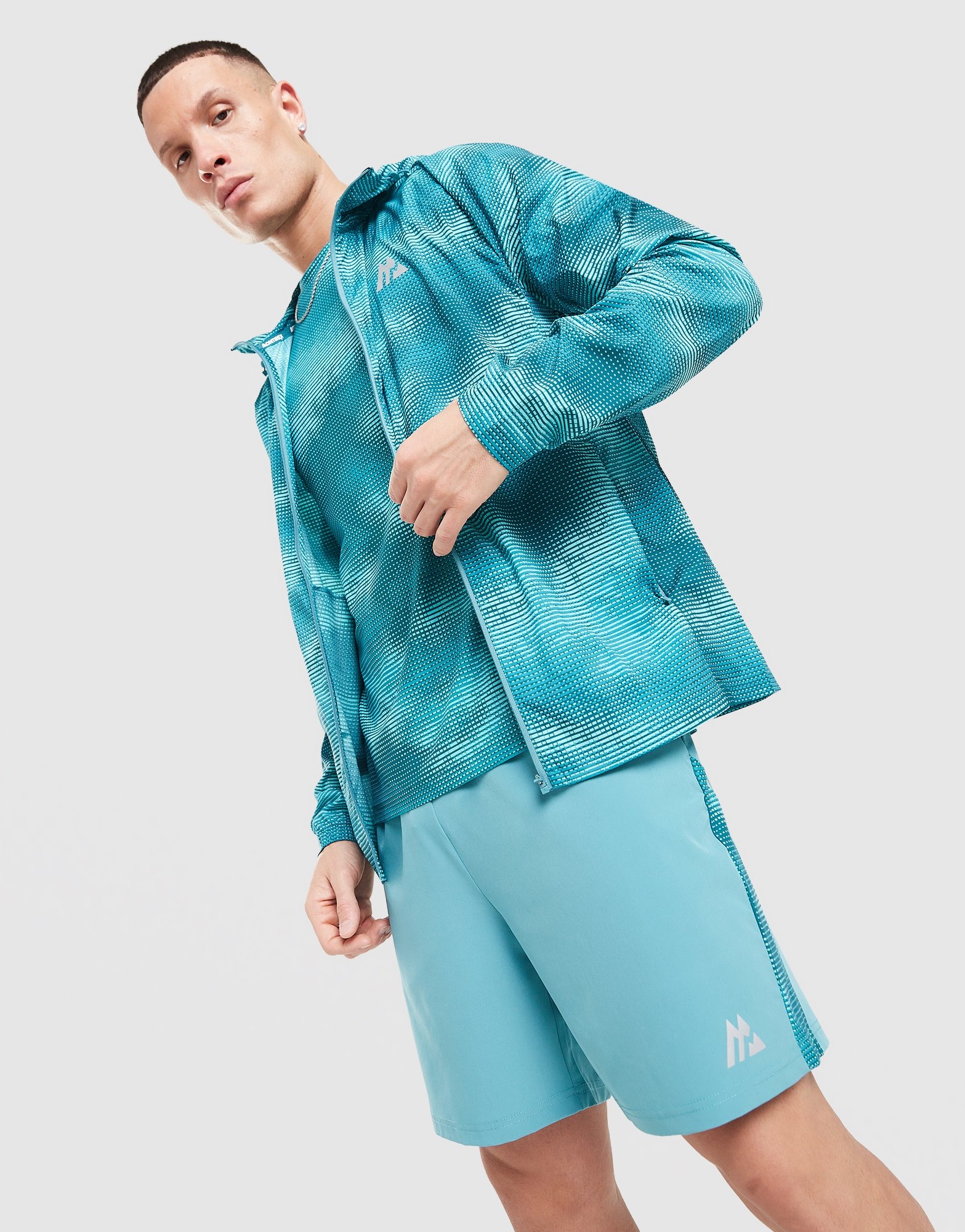 ジャケット・アウター morizou Blue MONTIREX Haze All Over Print Jacket - JD Sports Global