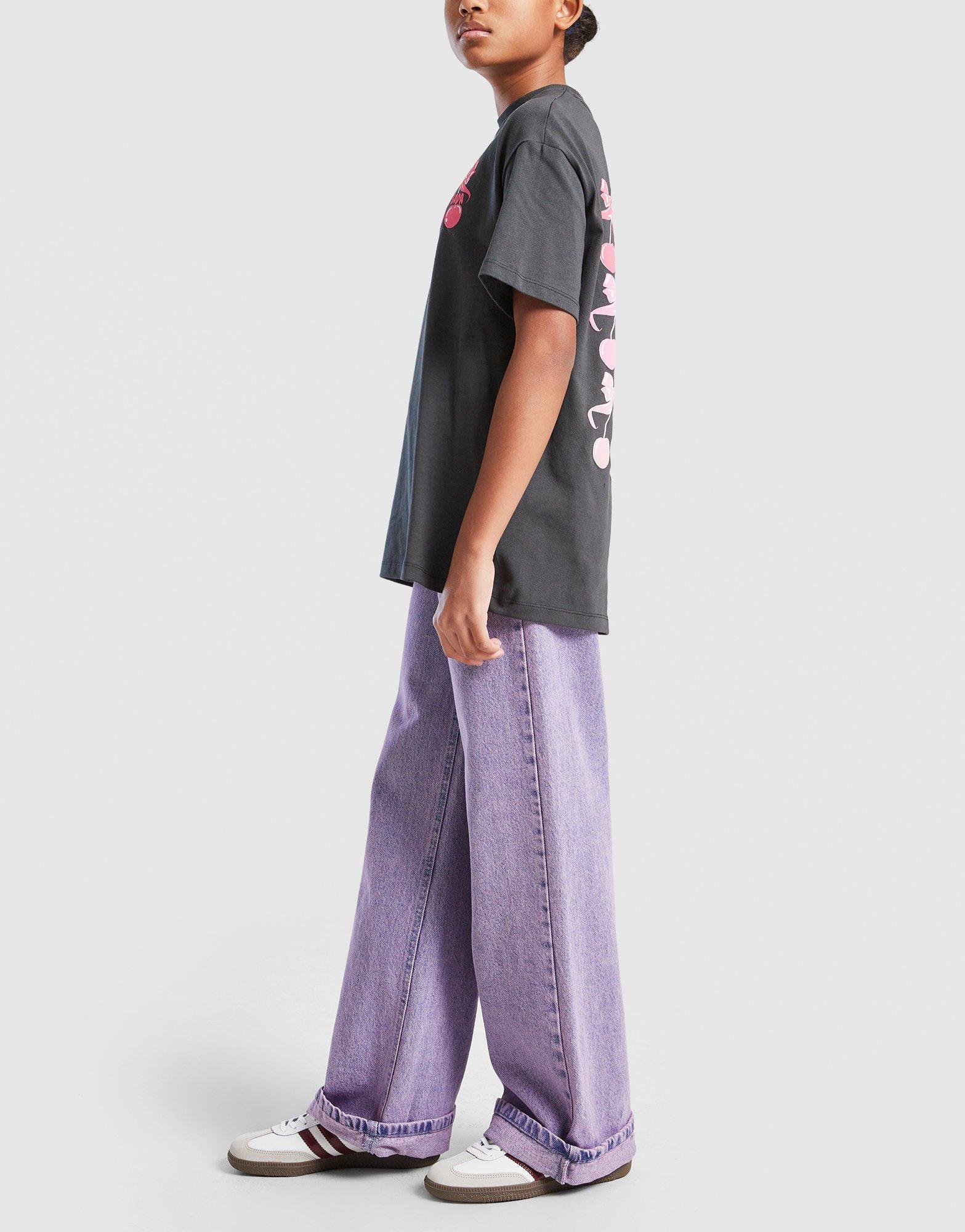 Pink Soda Sport Girls' Turn Up Jeans Junior