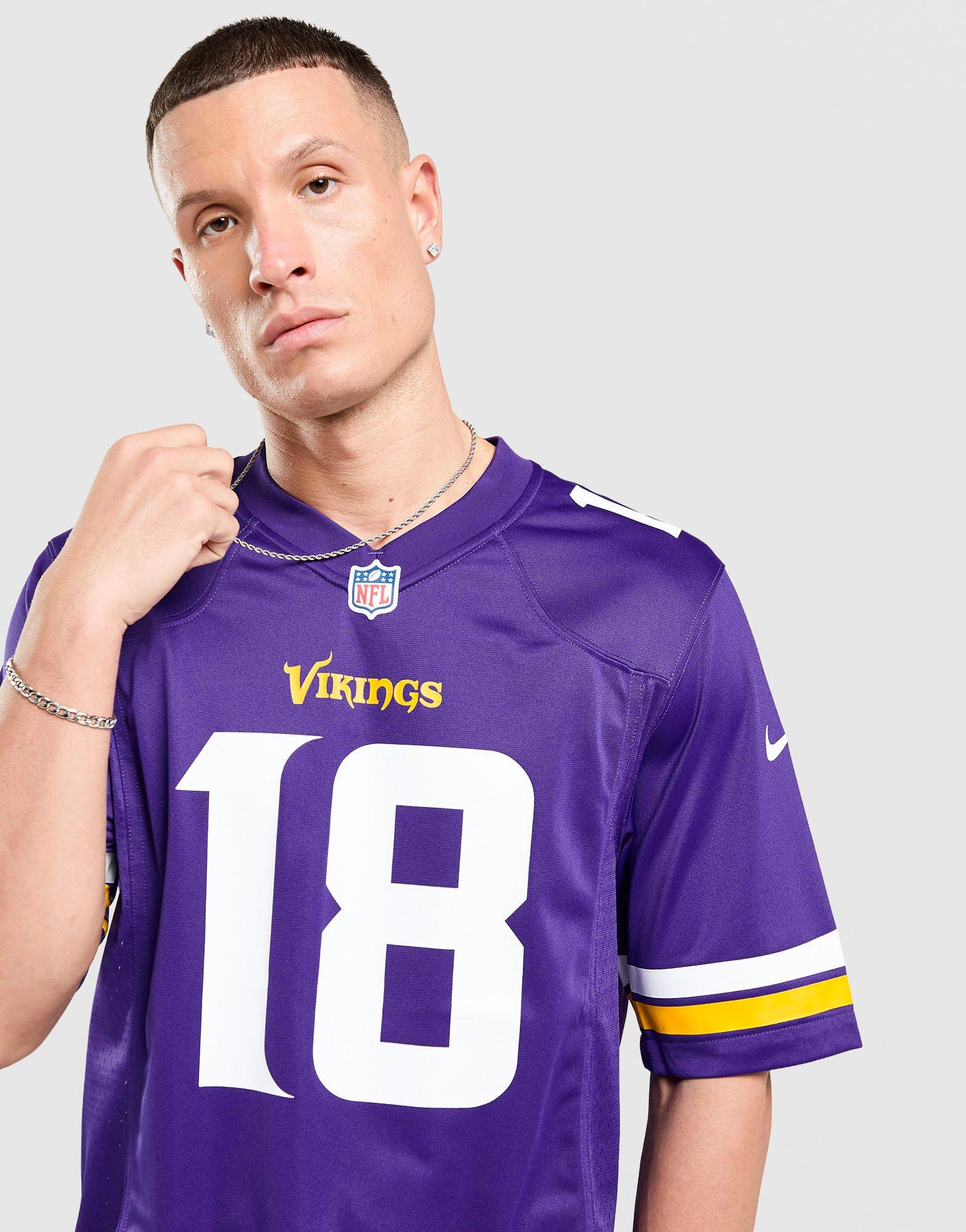 Nike NFL Minnesota Vikings Jefferson #18 Jersey