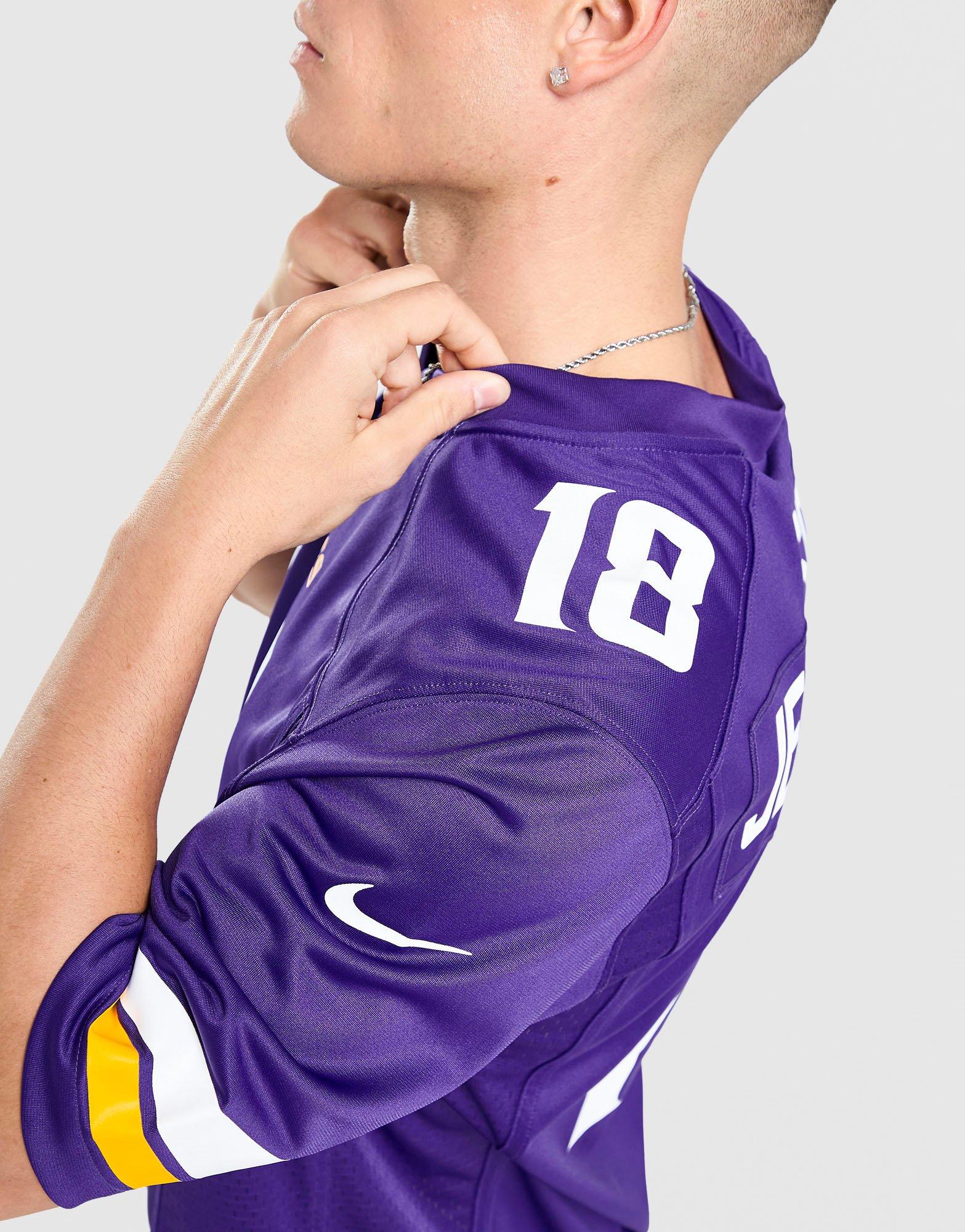 Nike NFL Minnesota Vikings Jefferson #18 Jersey